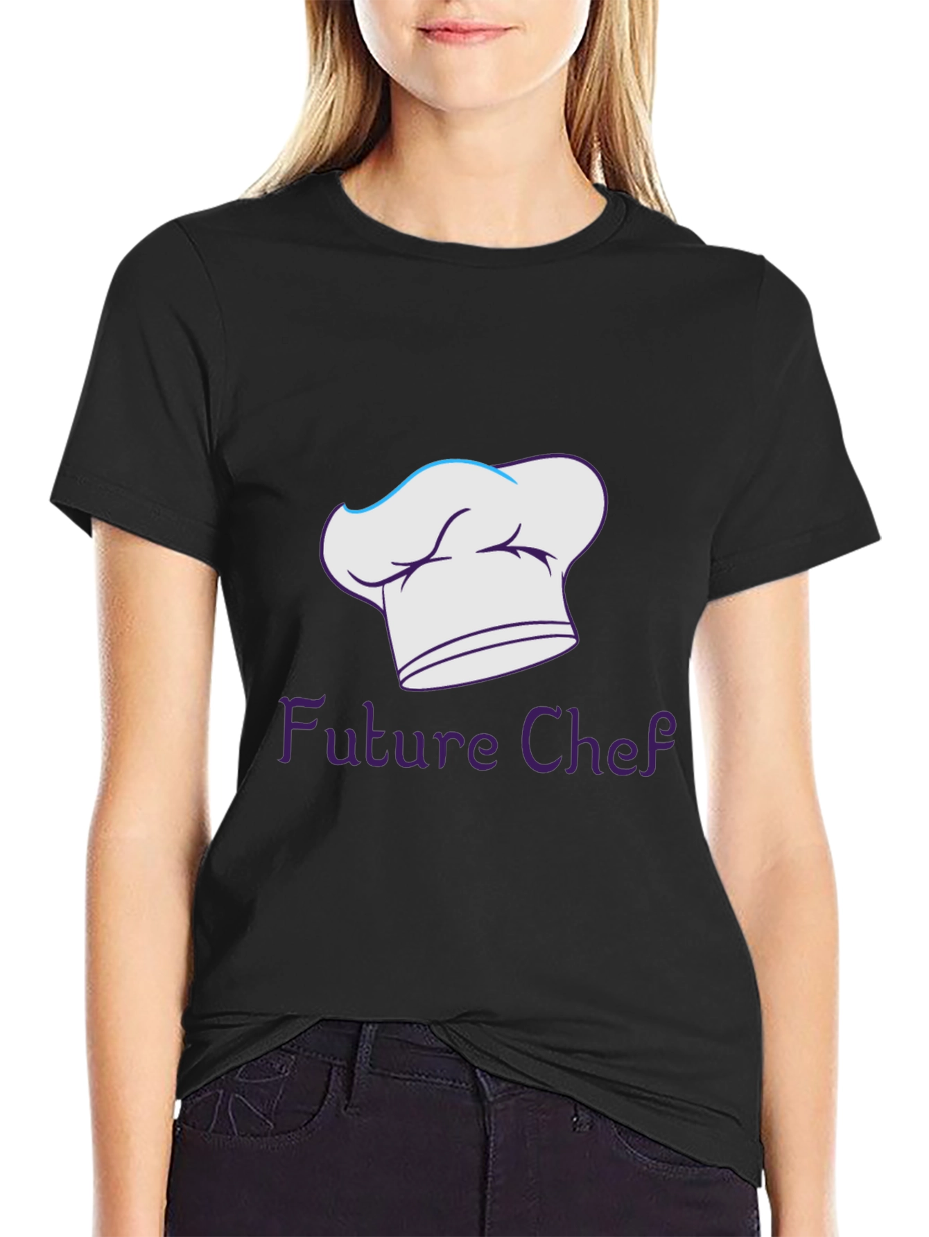 Future Chef T-Shirt - Black Cotton Tee