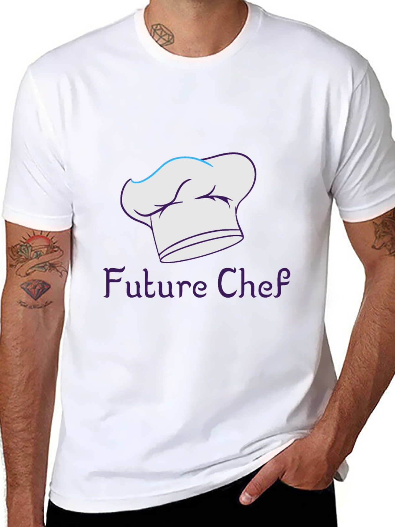 Future Chef T-Shirt - Black Cotton Tee