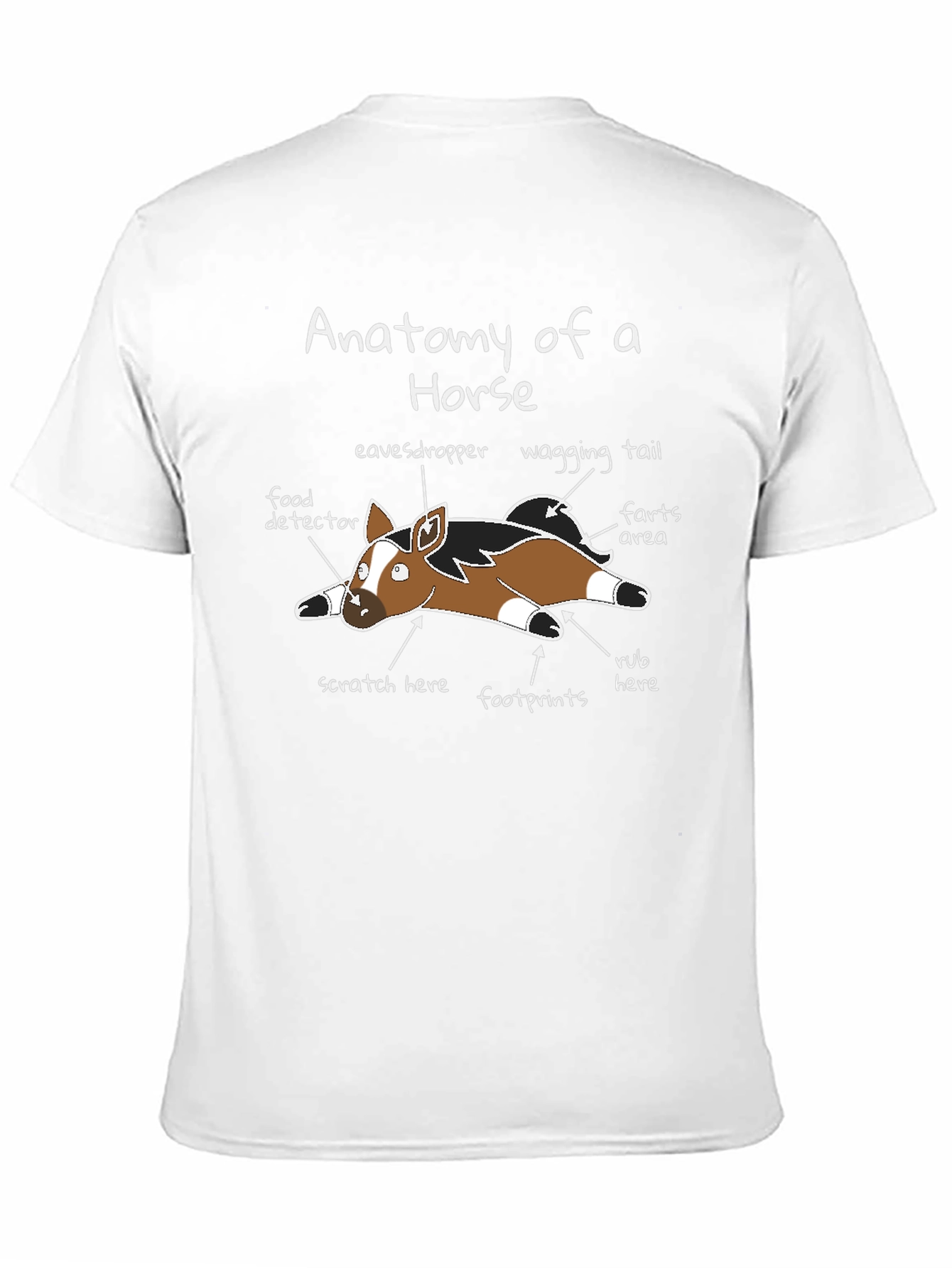 Anatomy of a Horse T-Shirt