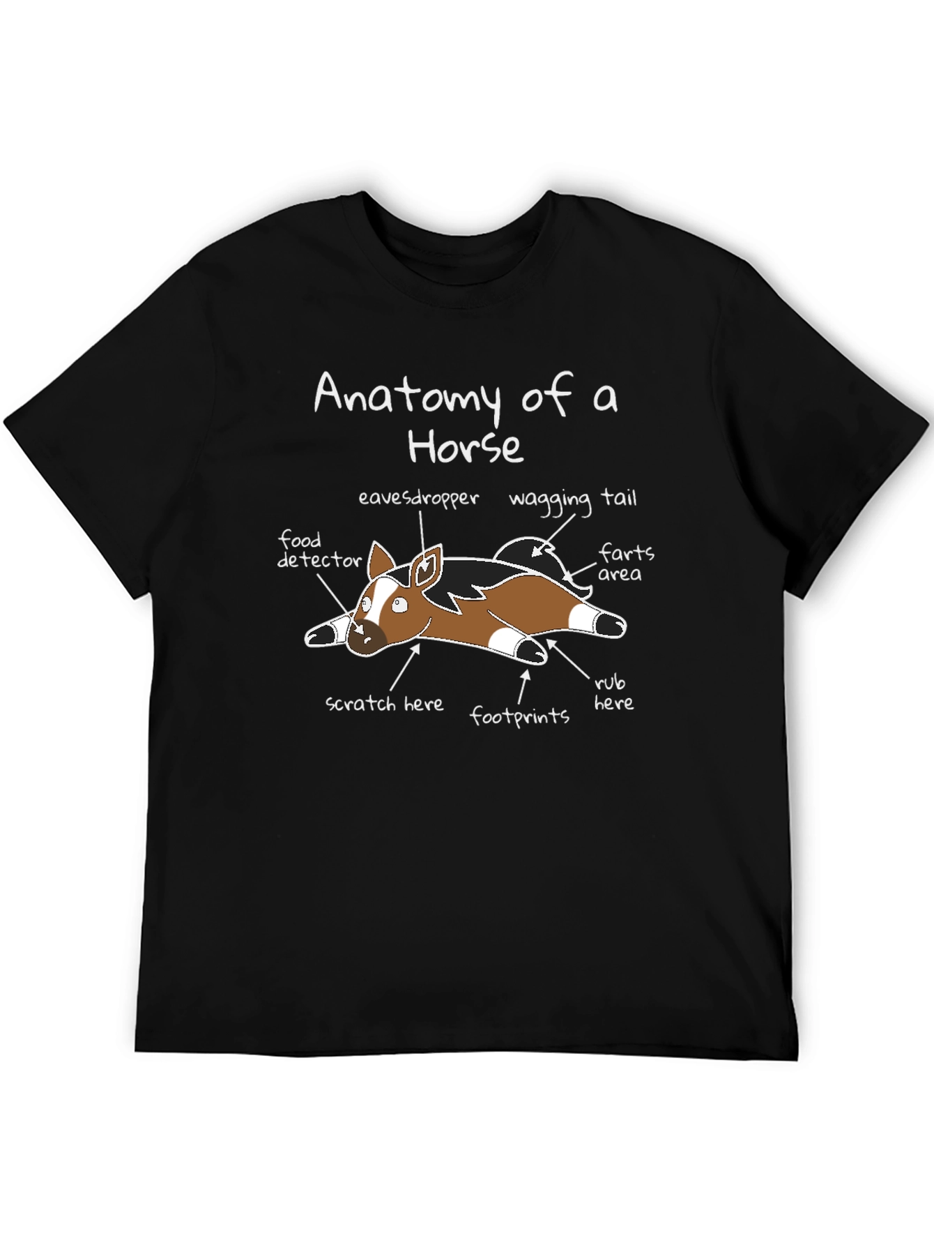 Anatomy of a Horse T-Shirt