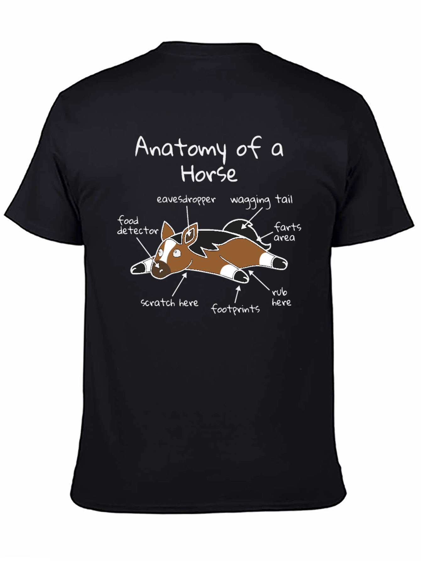 Anatomy of a Horse T-Shirt