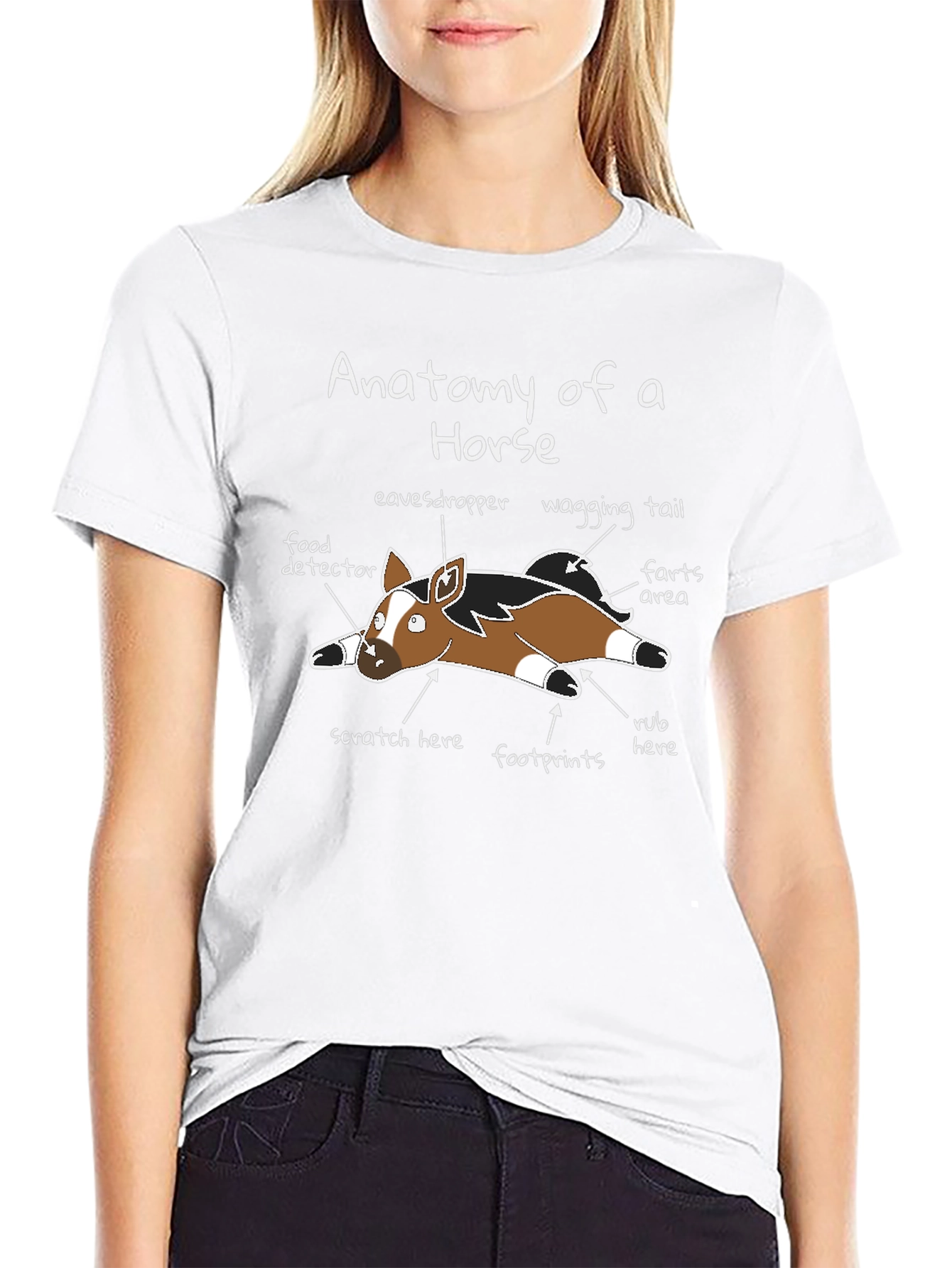 Anatomy of a Horse T-Shirt