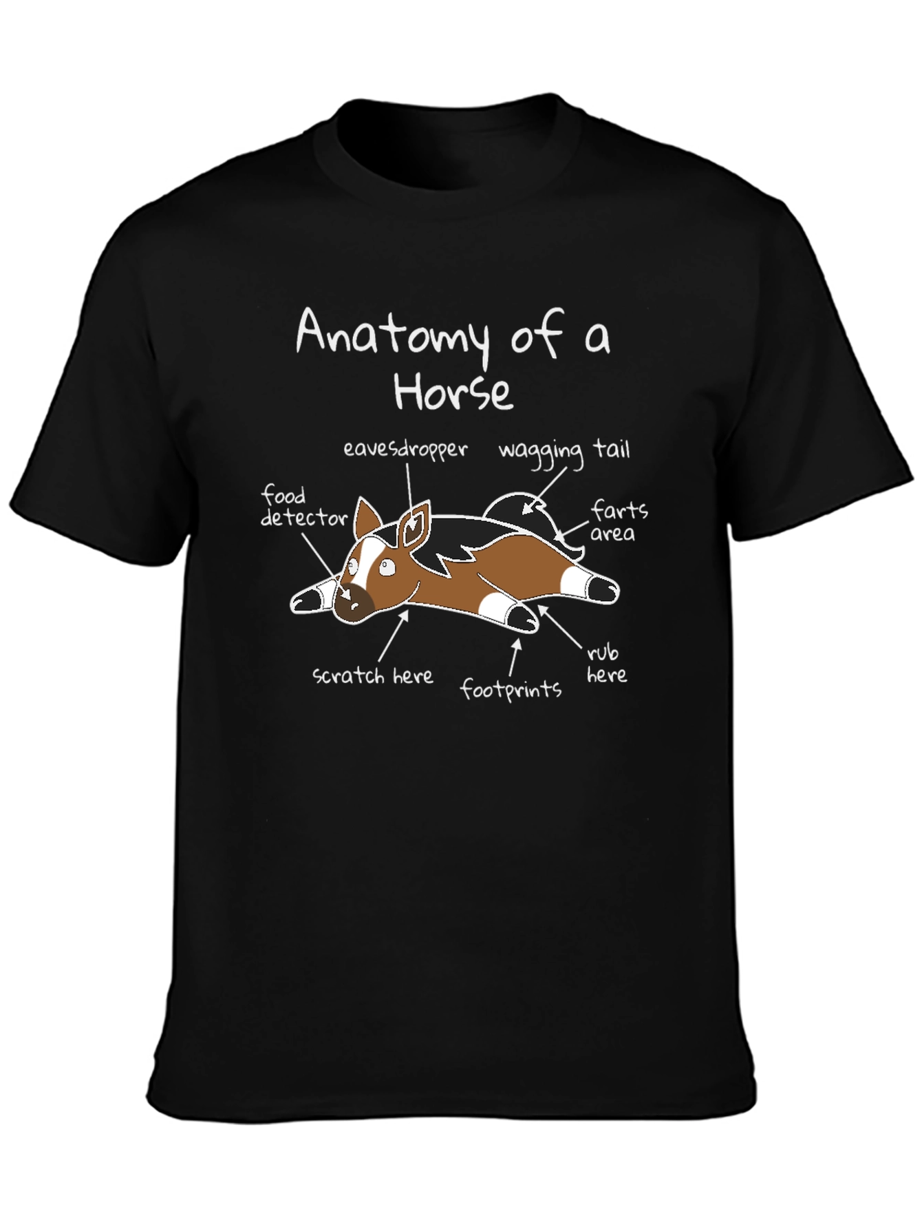 Anatomy of a Horse T-Shirt