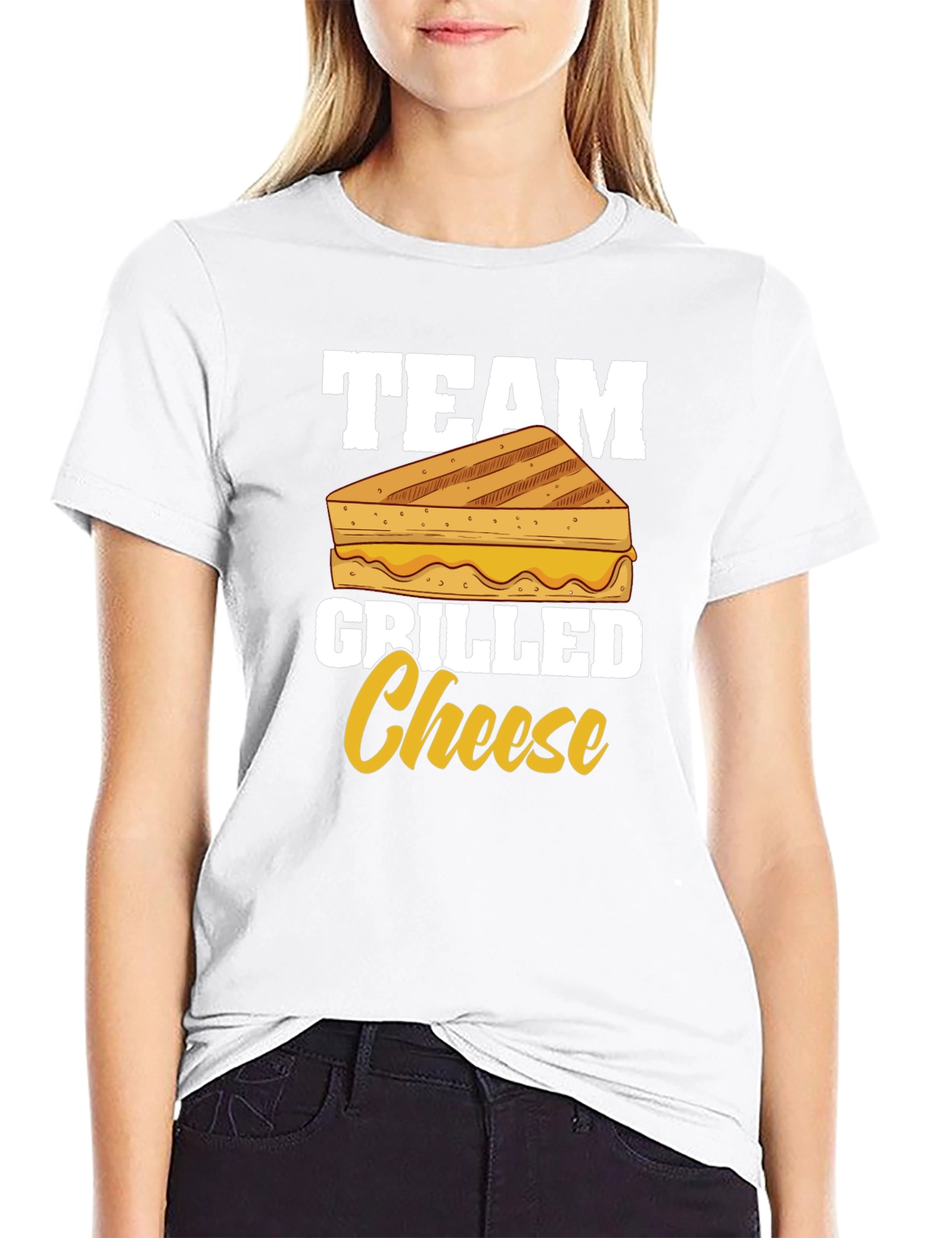 Team Grilled Cheese T-Shirt - Comfort Food Apparel