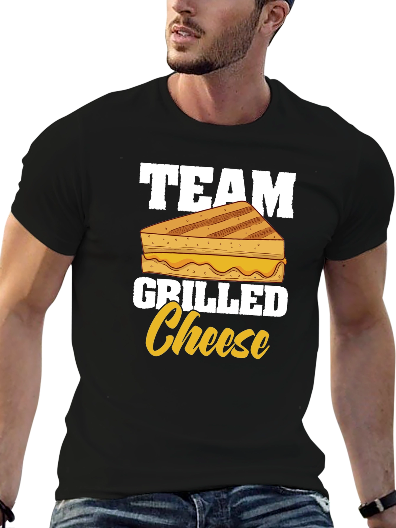 Team Grilled Cheese T-Shirt - Comfort Food Apparel