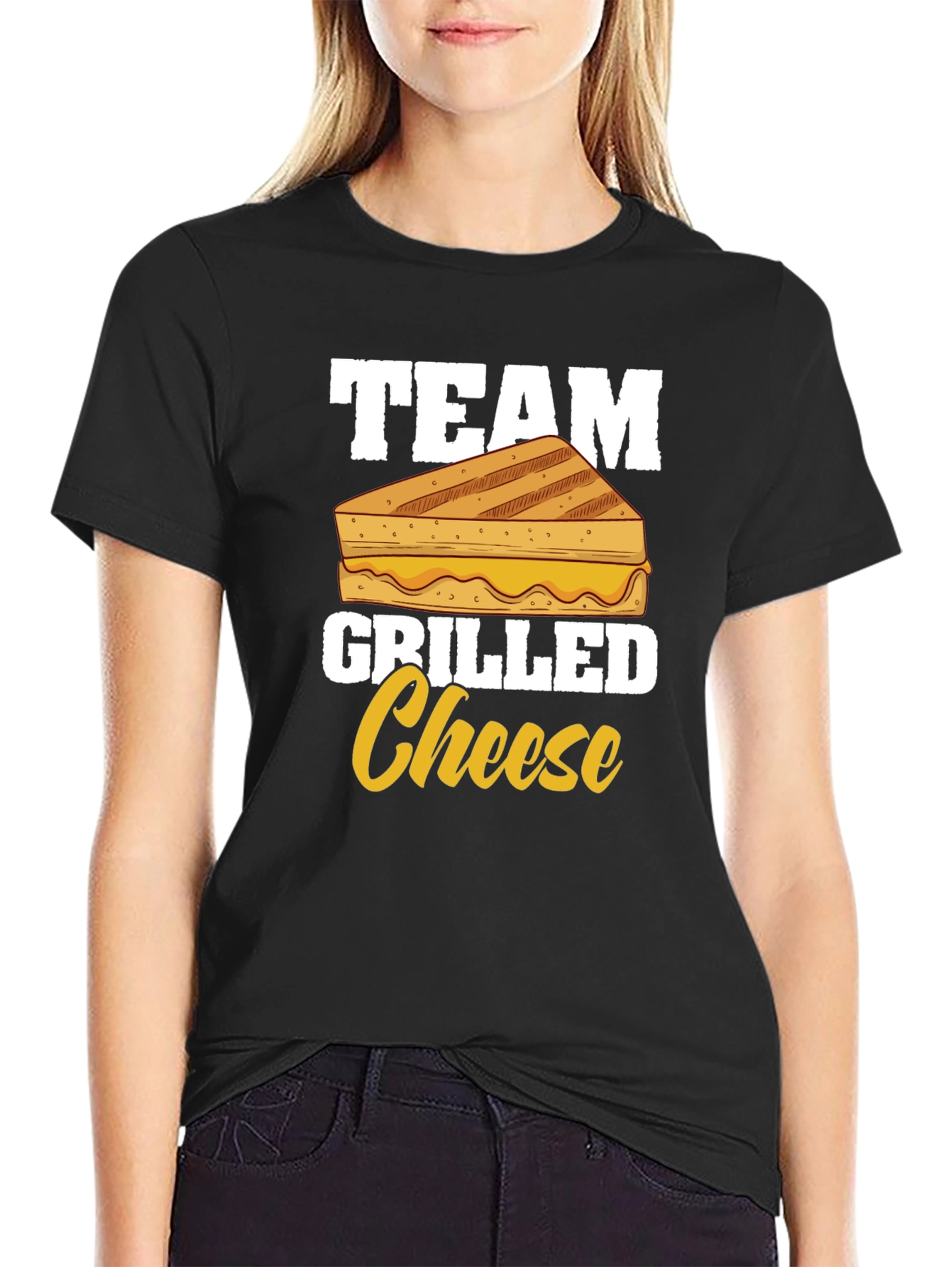 Team Grilled Cheese T-Shirt - Comfort Food Apparel