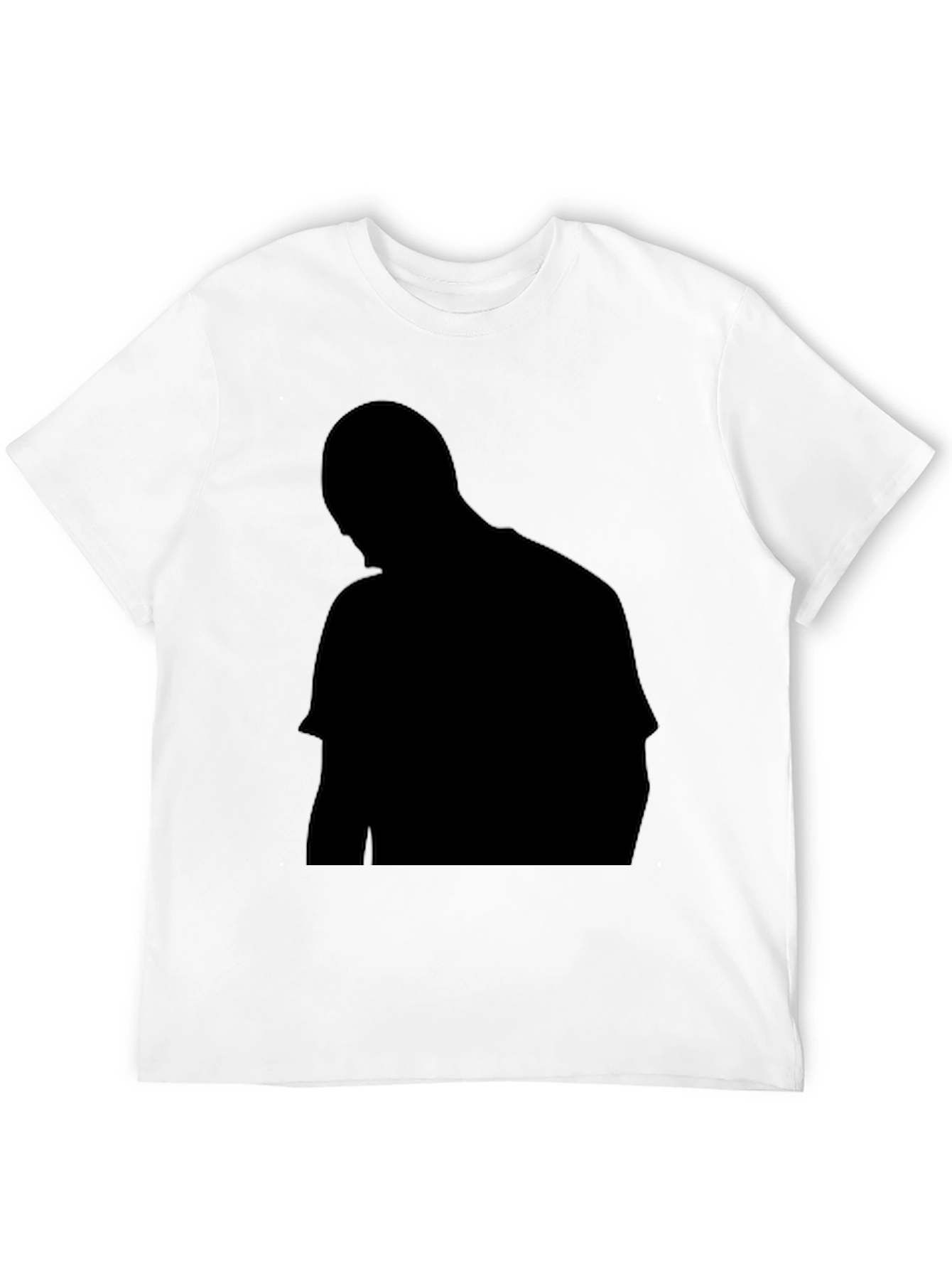 Mens Black Crew Neck Short Sleeve T-Shirt