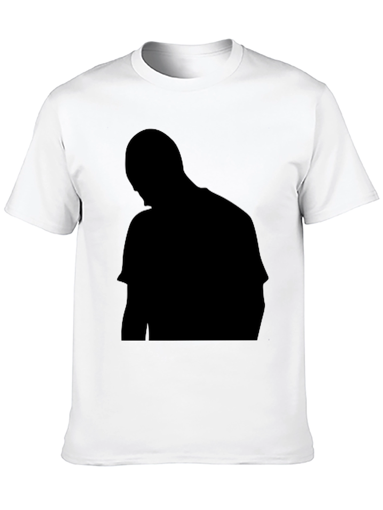 Mens Black Crew Neck Short Sleeve T-Shirt
