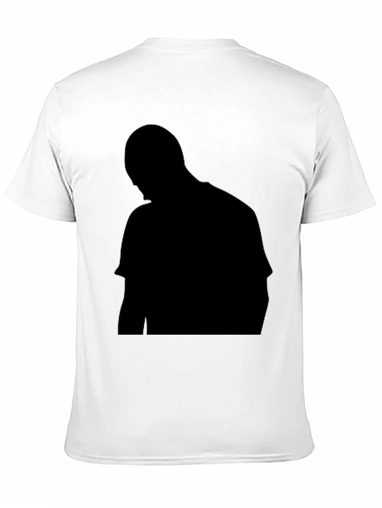 Mens Black Crew Neck Short Sleeve T-Shirt