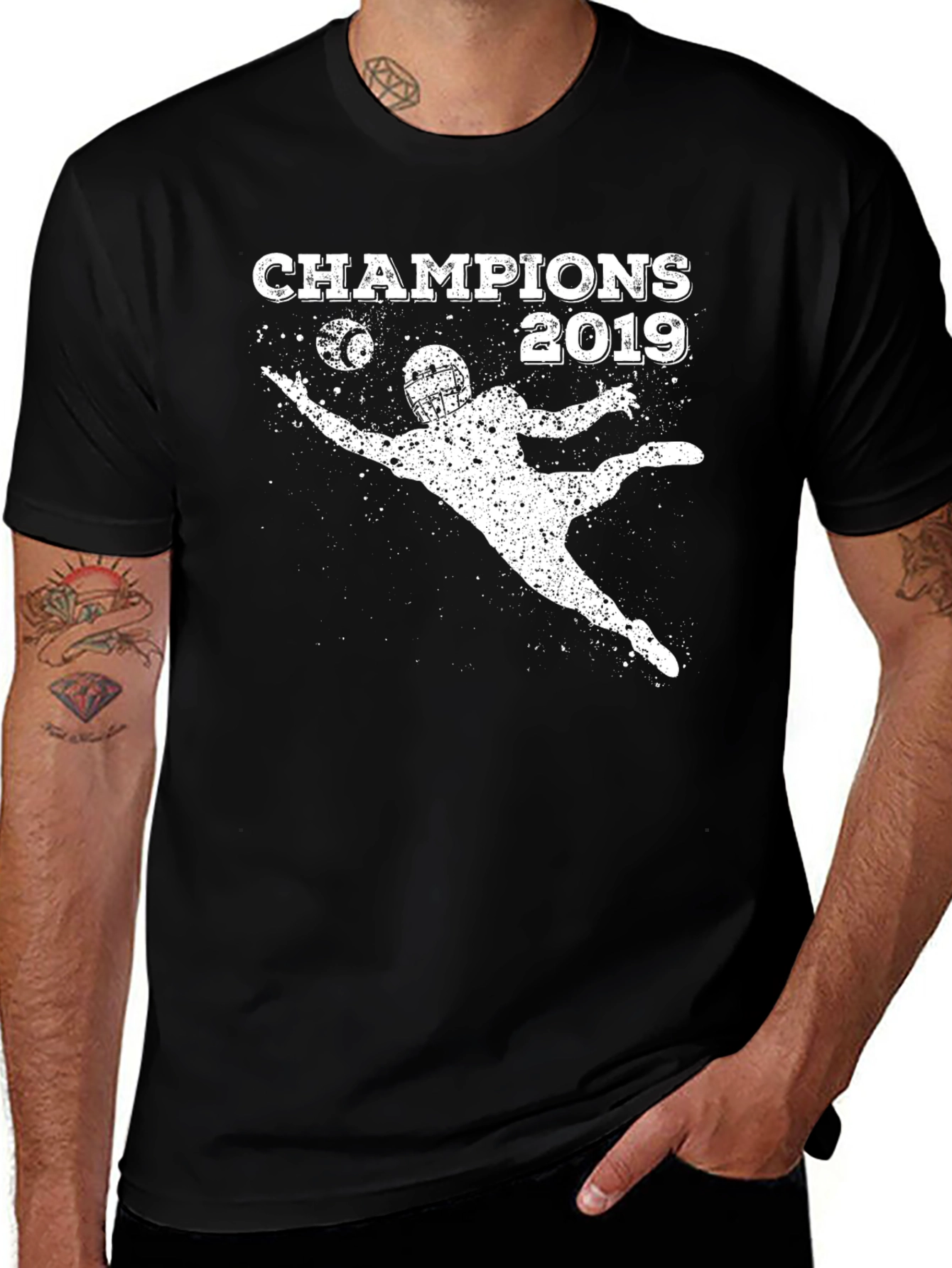 Champions 2019 Football T-Shirt
