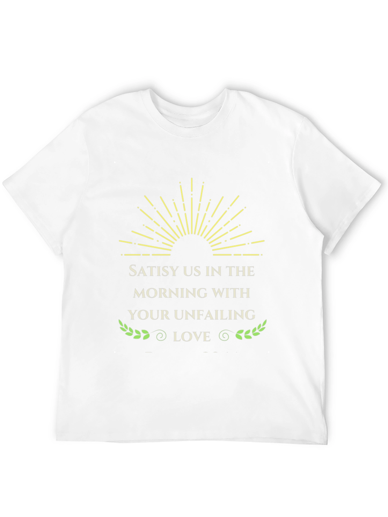 Faith-Inspired Graphic Tee - Unfailing Love