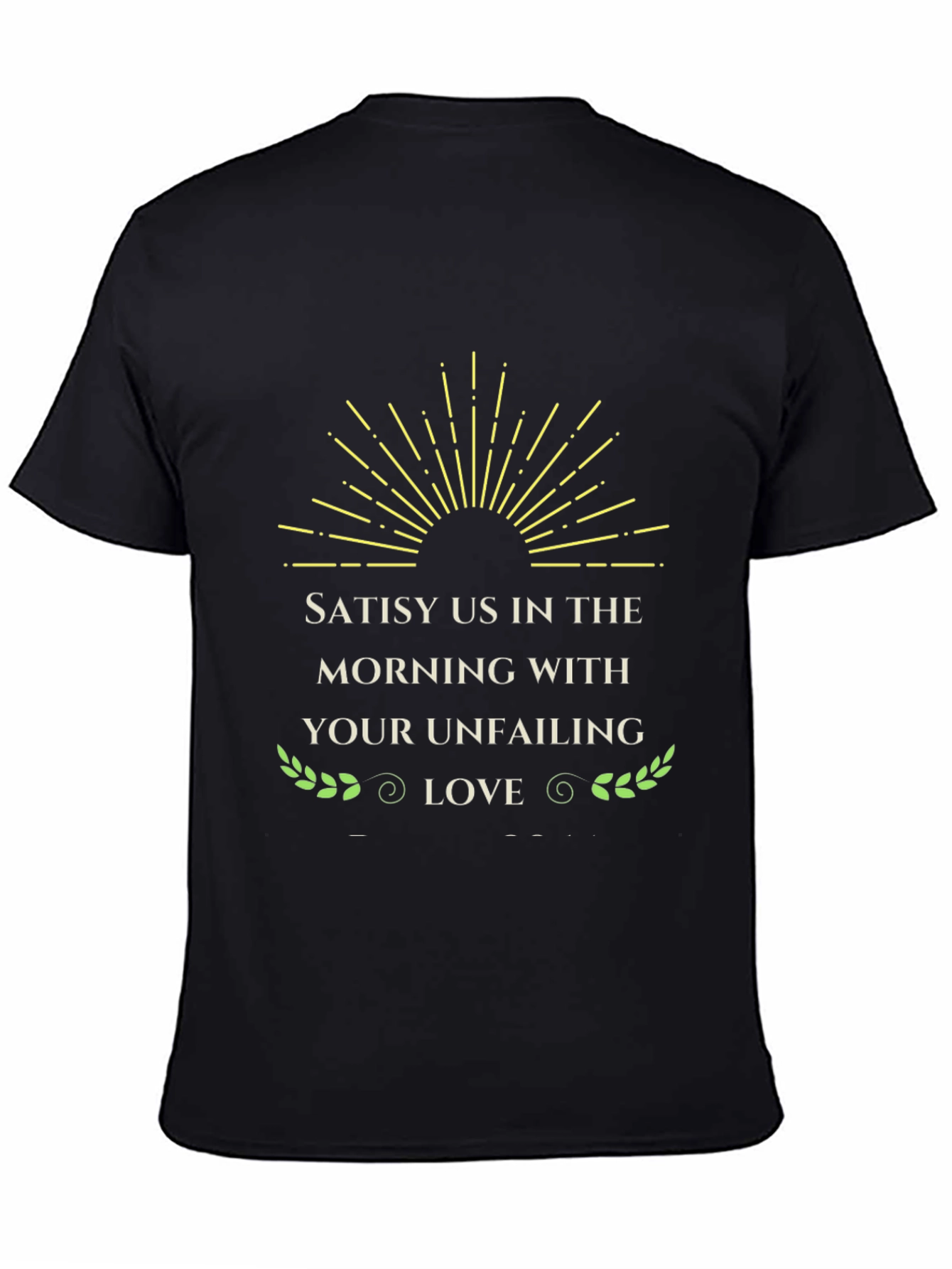 Faith-Inspired Graphic Tee - Unfailing Love