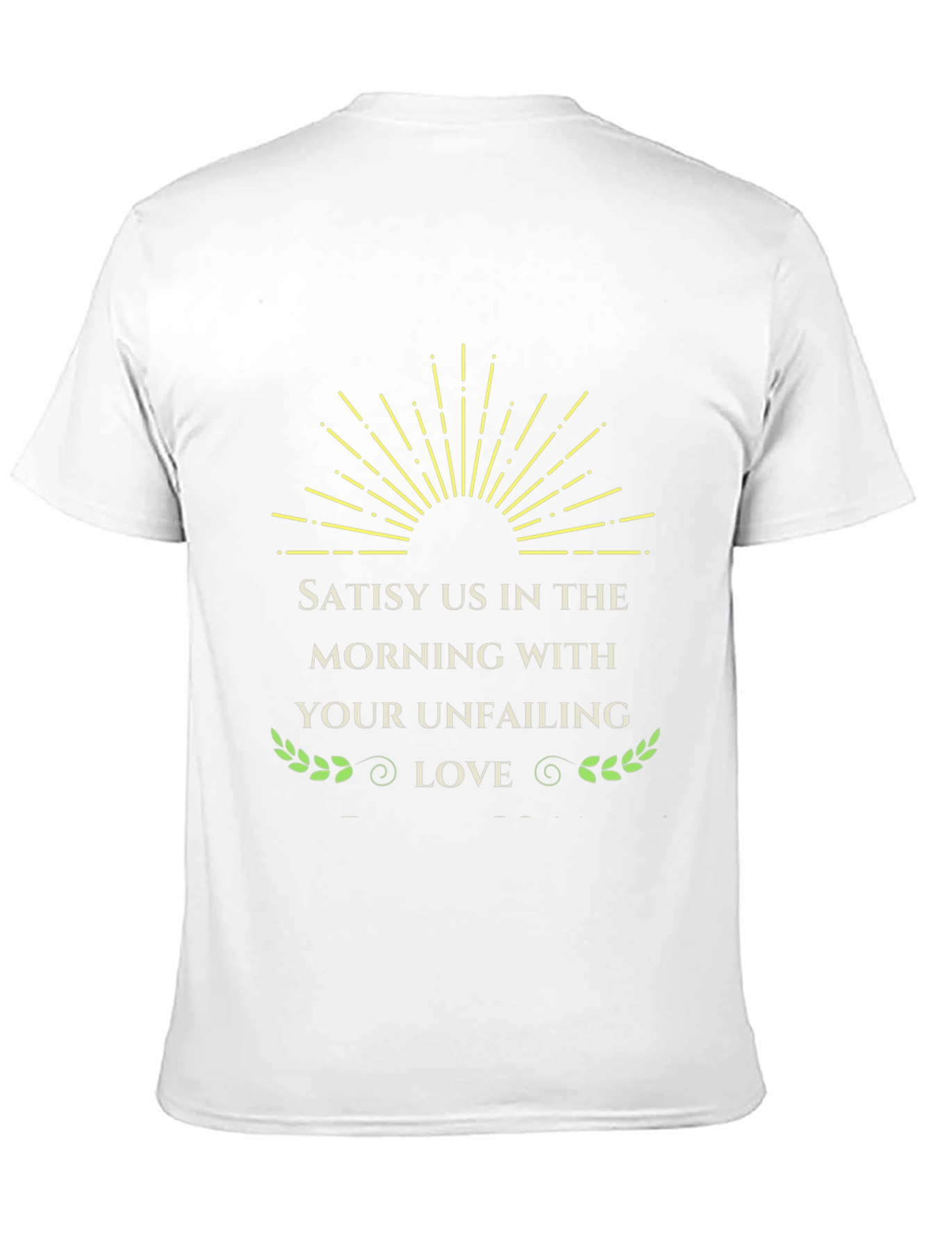 Faith-Inspired Graphic Tee - Unfailing Love