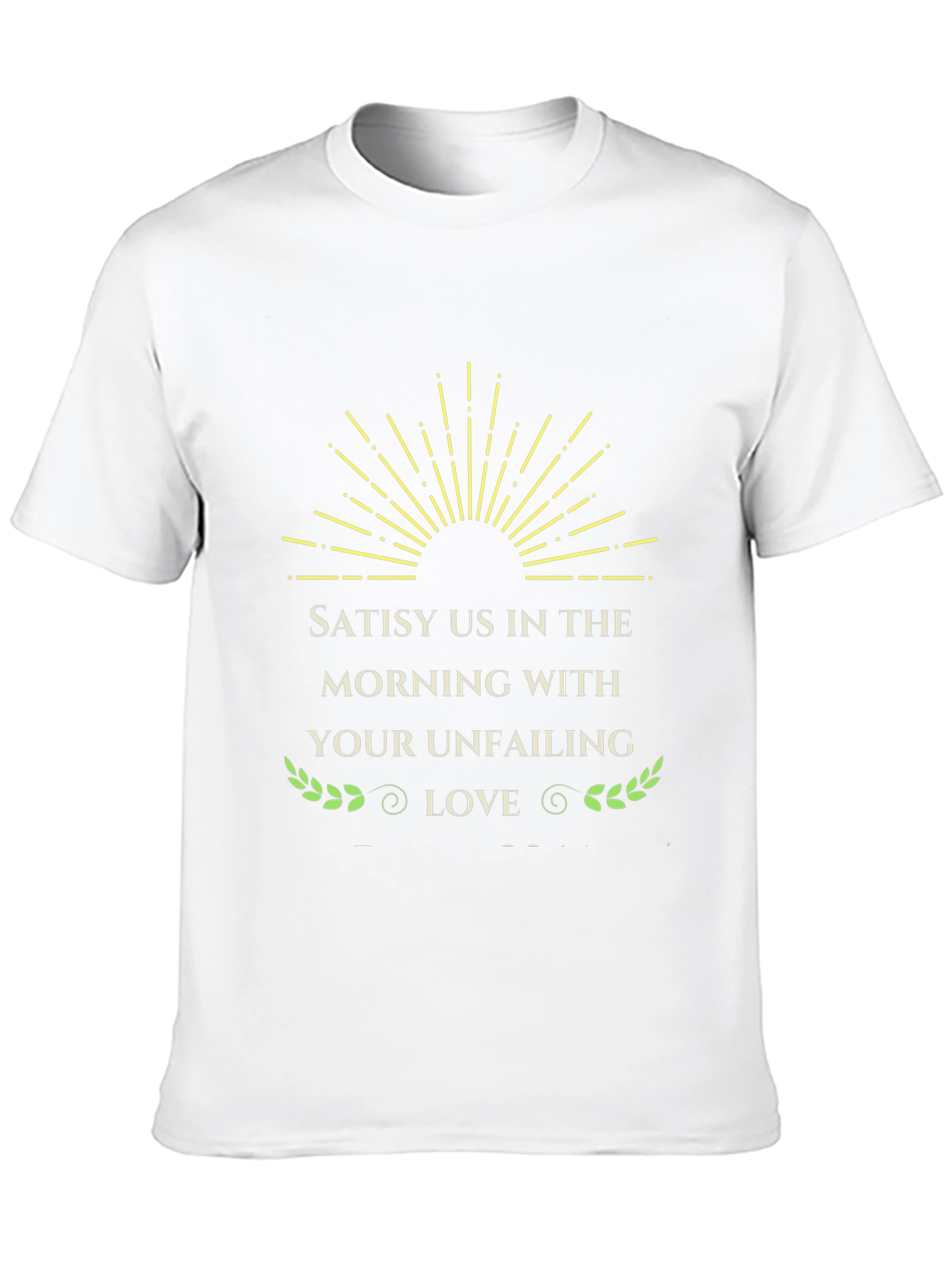 Faith-Inspired Graphic Tee - Unfailing Love