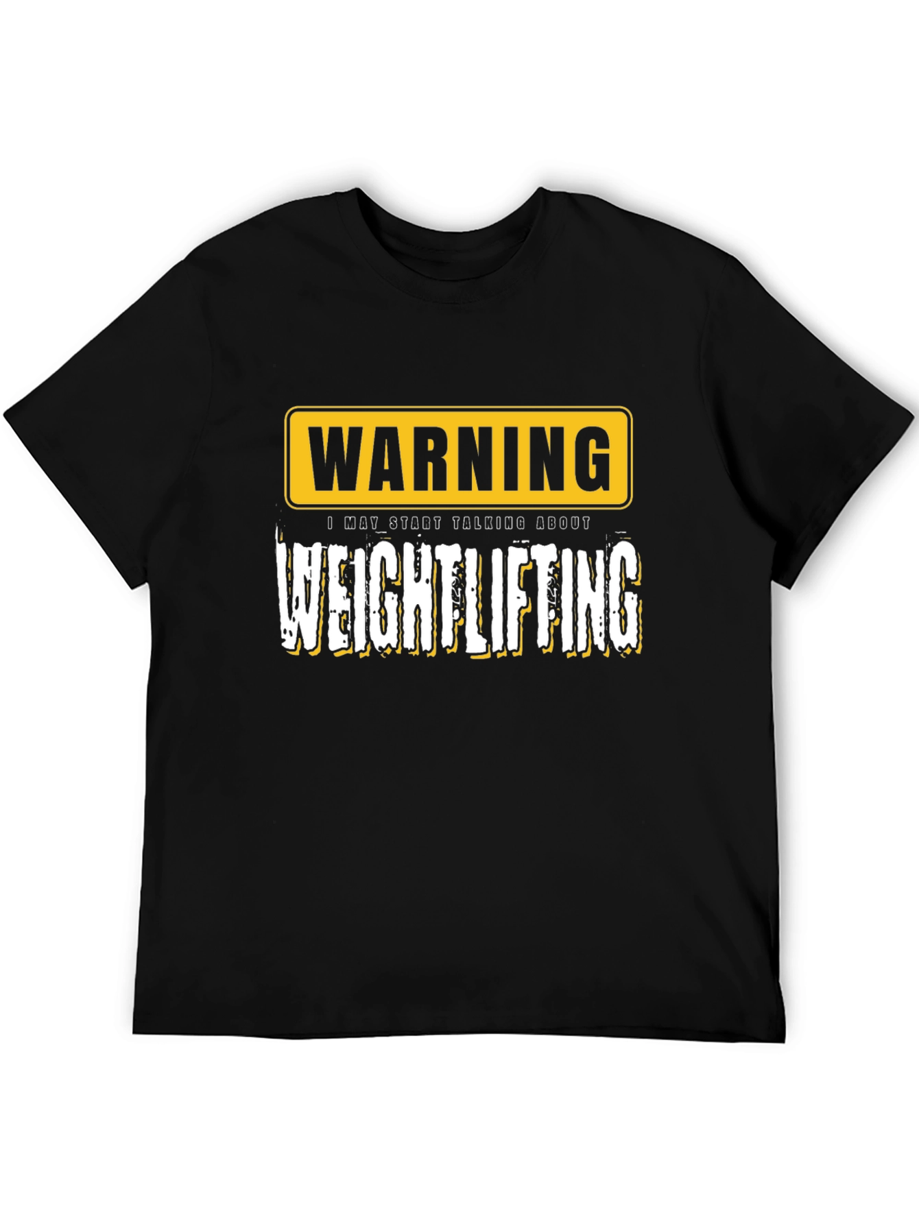 Warning Weightlifting T-Shirt
