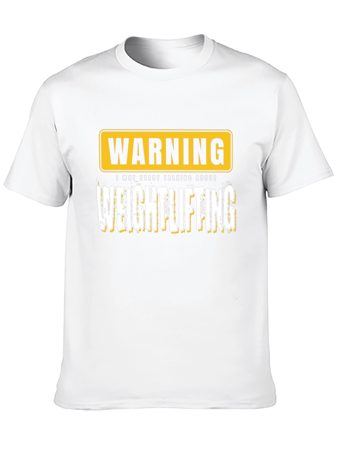 Warning Weightlifting T-Shirt