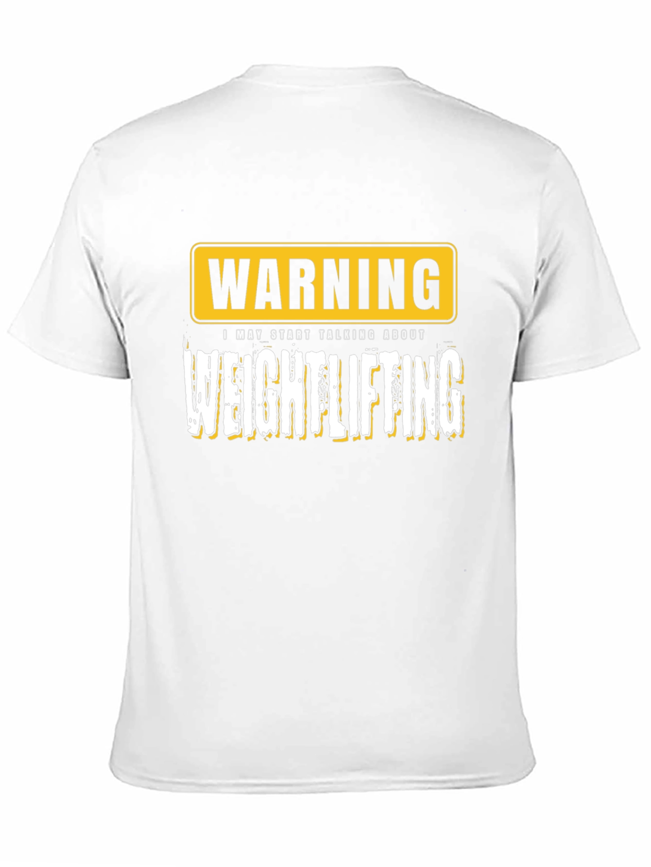 Warning Weightlifting T-Shirt