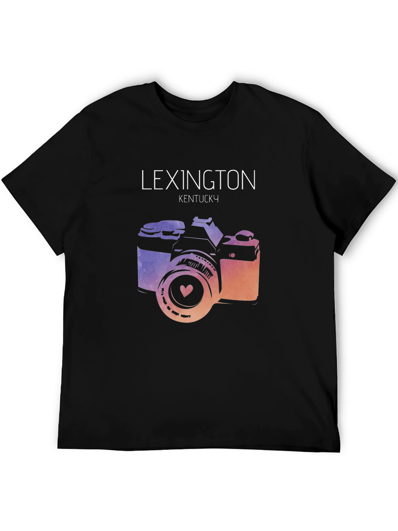 Lexington Kentucky Camera T-Shirt