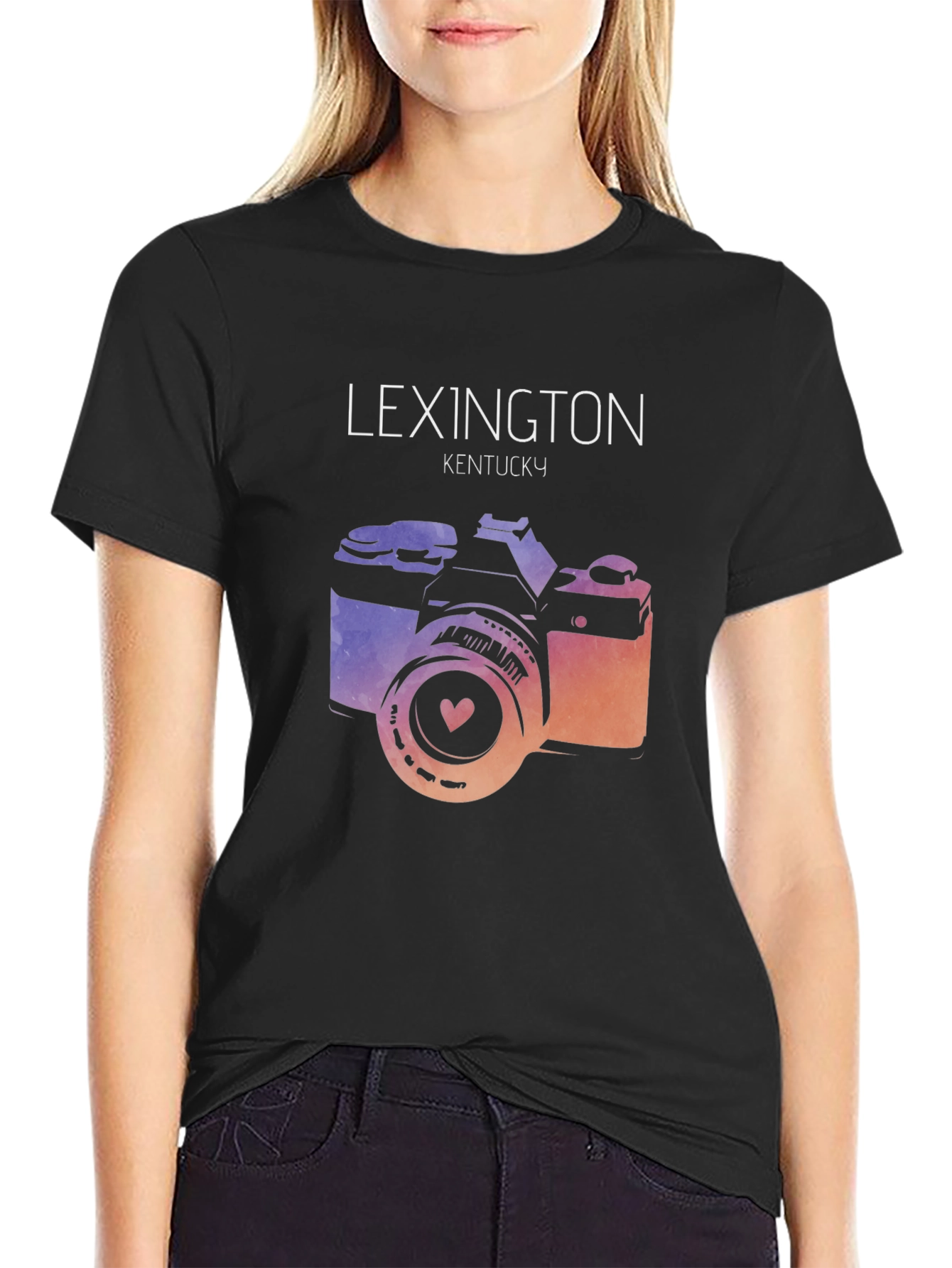 Lexington Kentucky Camera T-Shirt