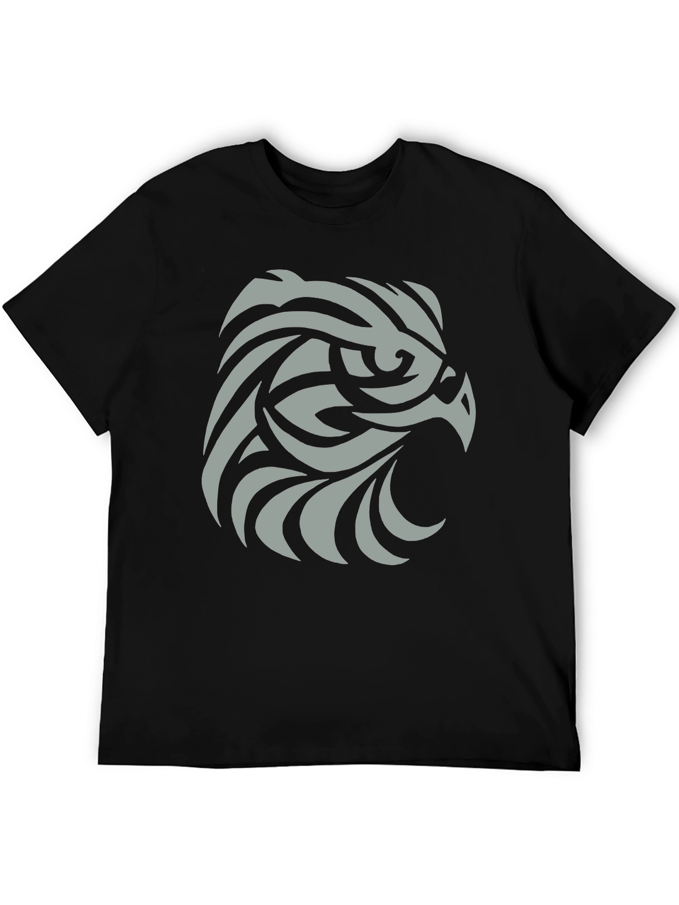 Cool Eagle Graphic Tee - Black