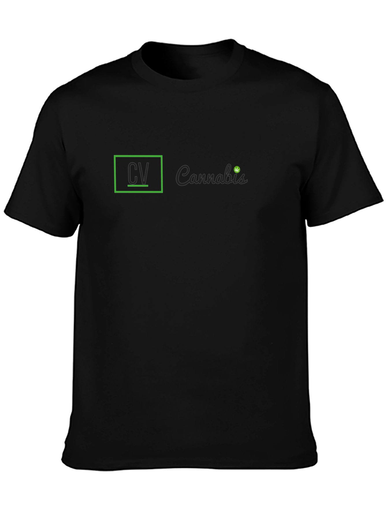 Cannabis T-Shirt - Black - Casual Wear