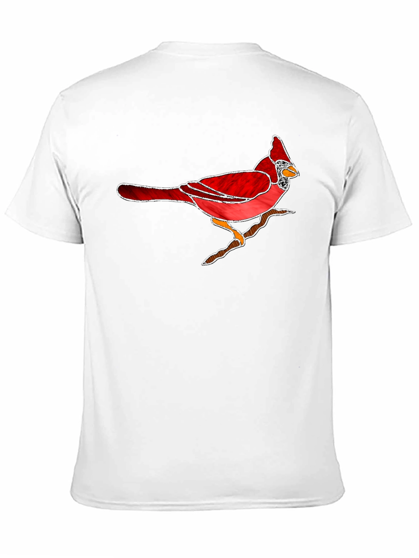 Cardinal Bird T-Shirt - Nature Inspired Graphic Tee