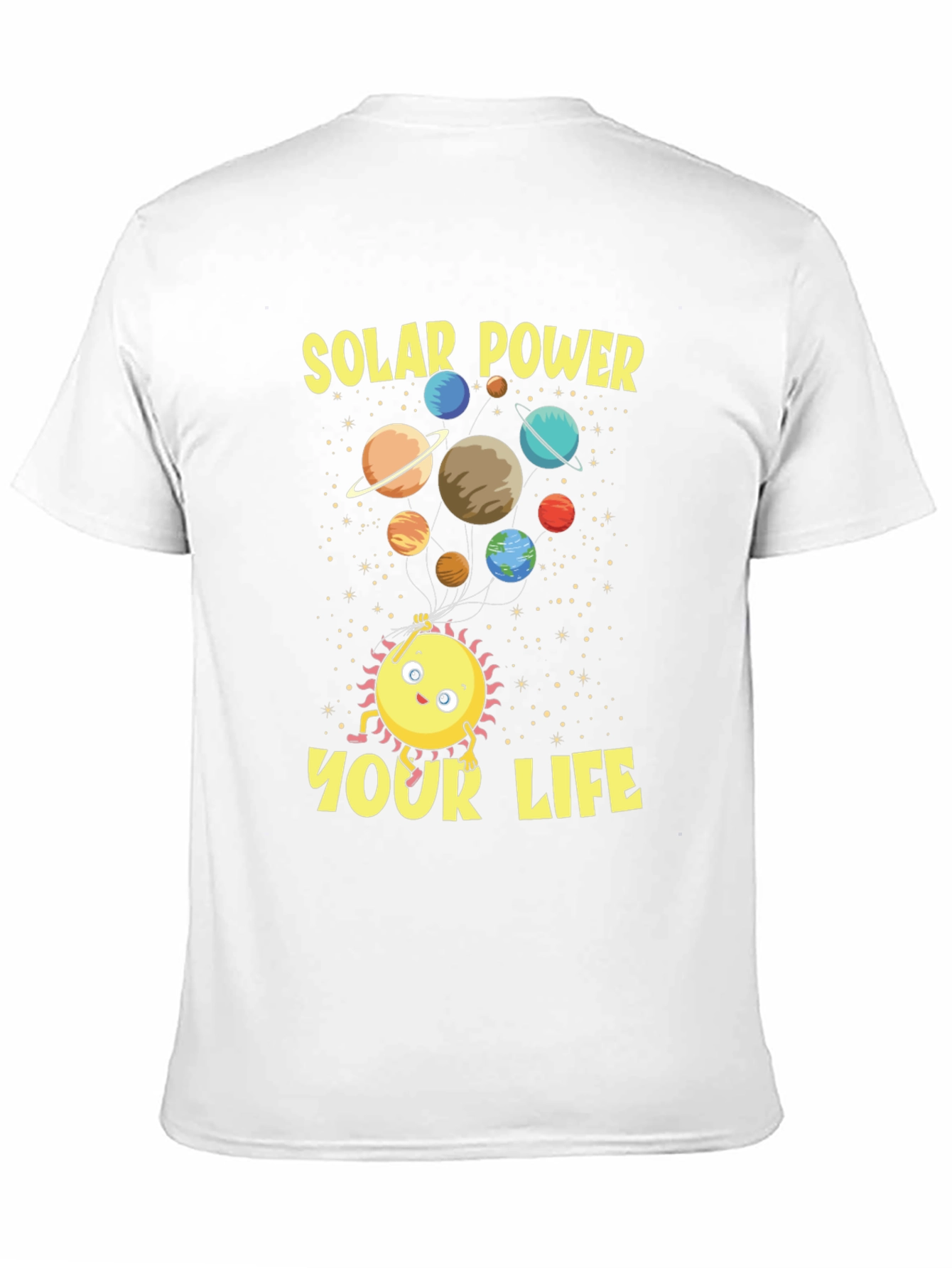 Solar Power Your Life Graphic T-Shirt