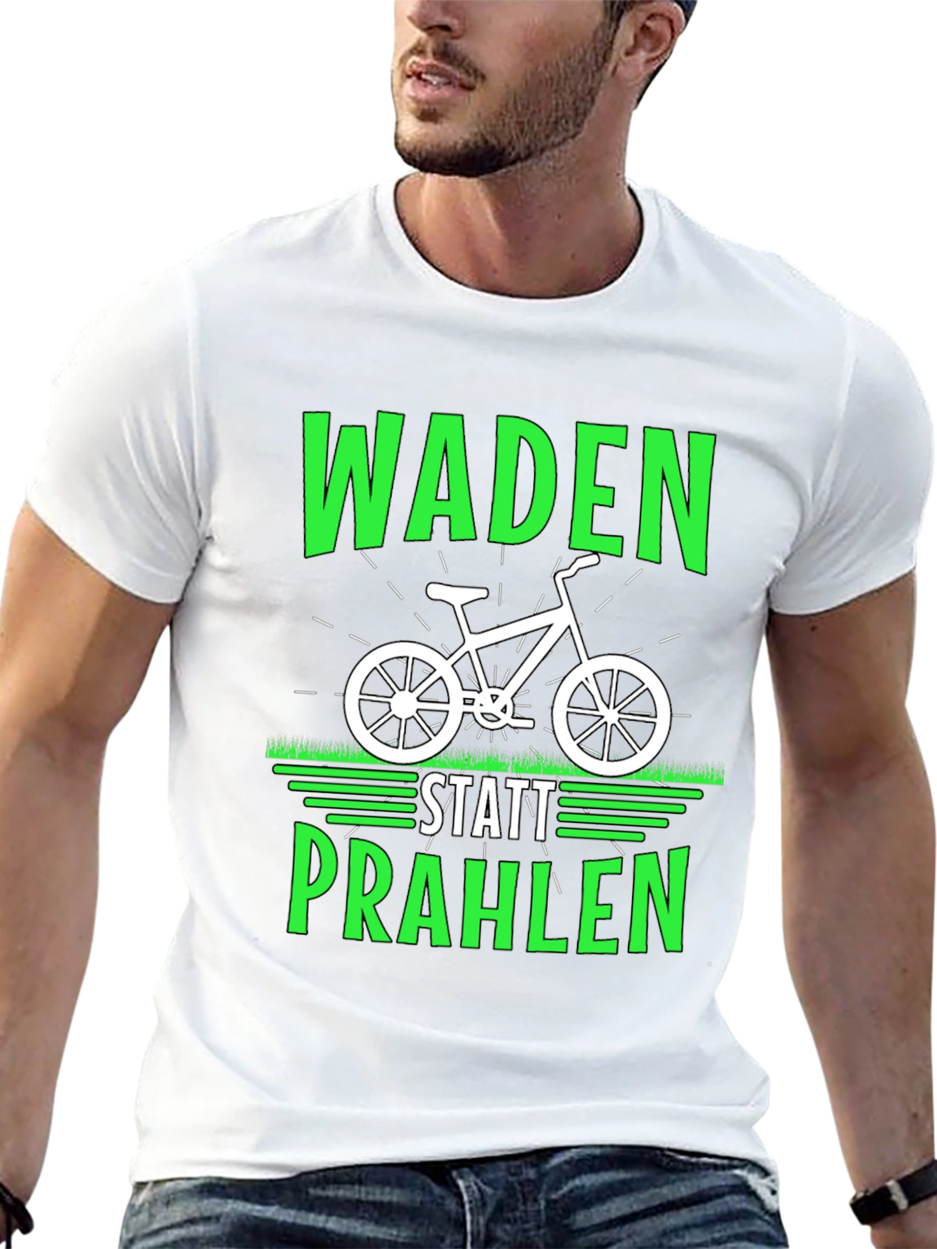 Waden Statt Prahlen Cycling T-Shirt