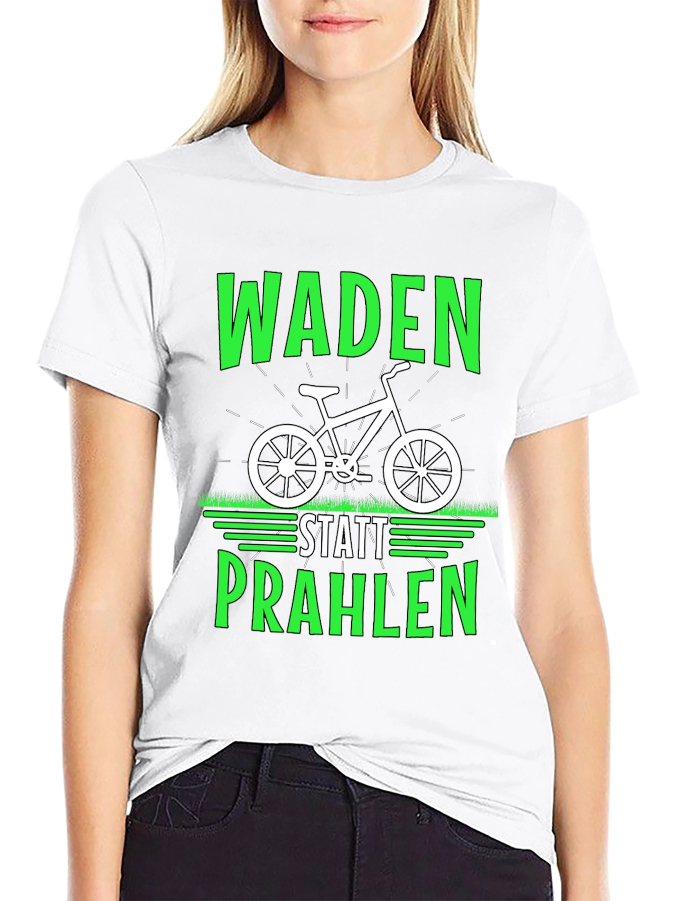 Waden Statt Prahlen Cycling T-Shirt