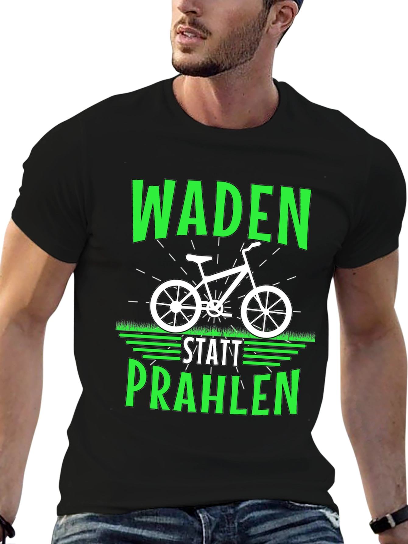 Waden Statt Prahlen Cycling T-Shirt