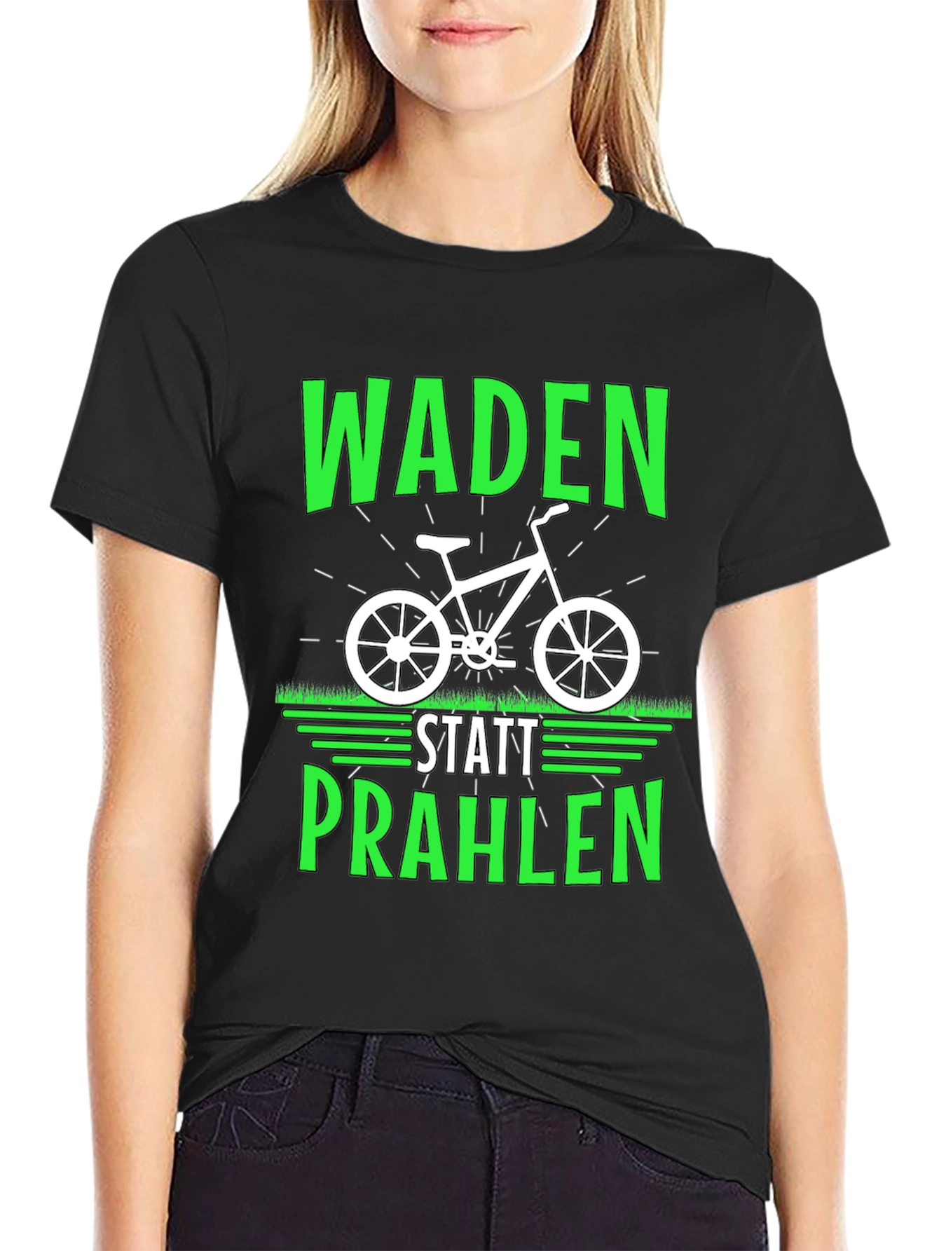 Waden Statt Prahlen Cycling T-Shirt