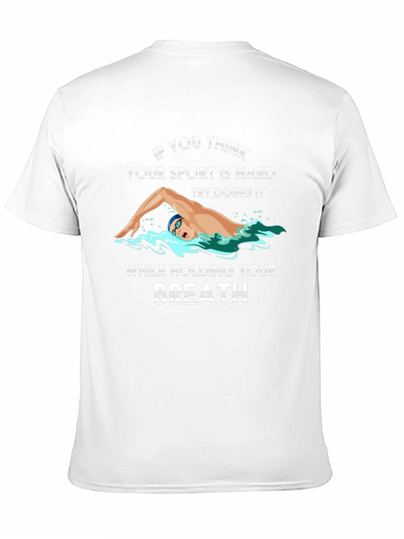 Swimmers Challenge Graphic Tee