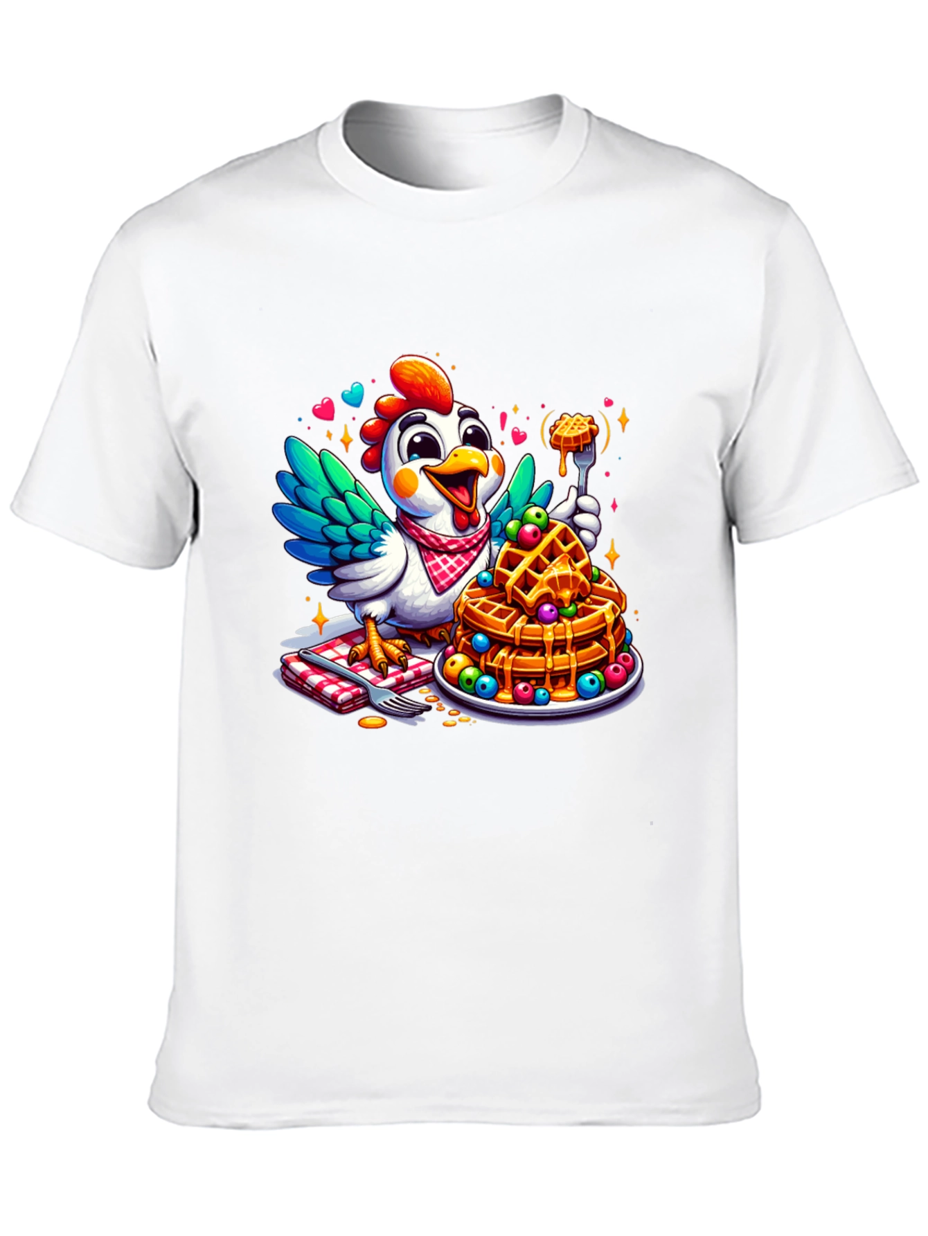 Chicken Waffles Graphic Tee