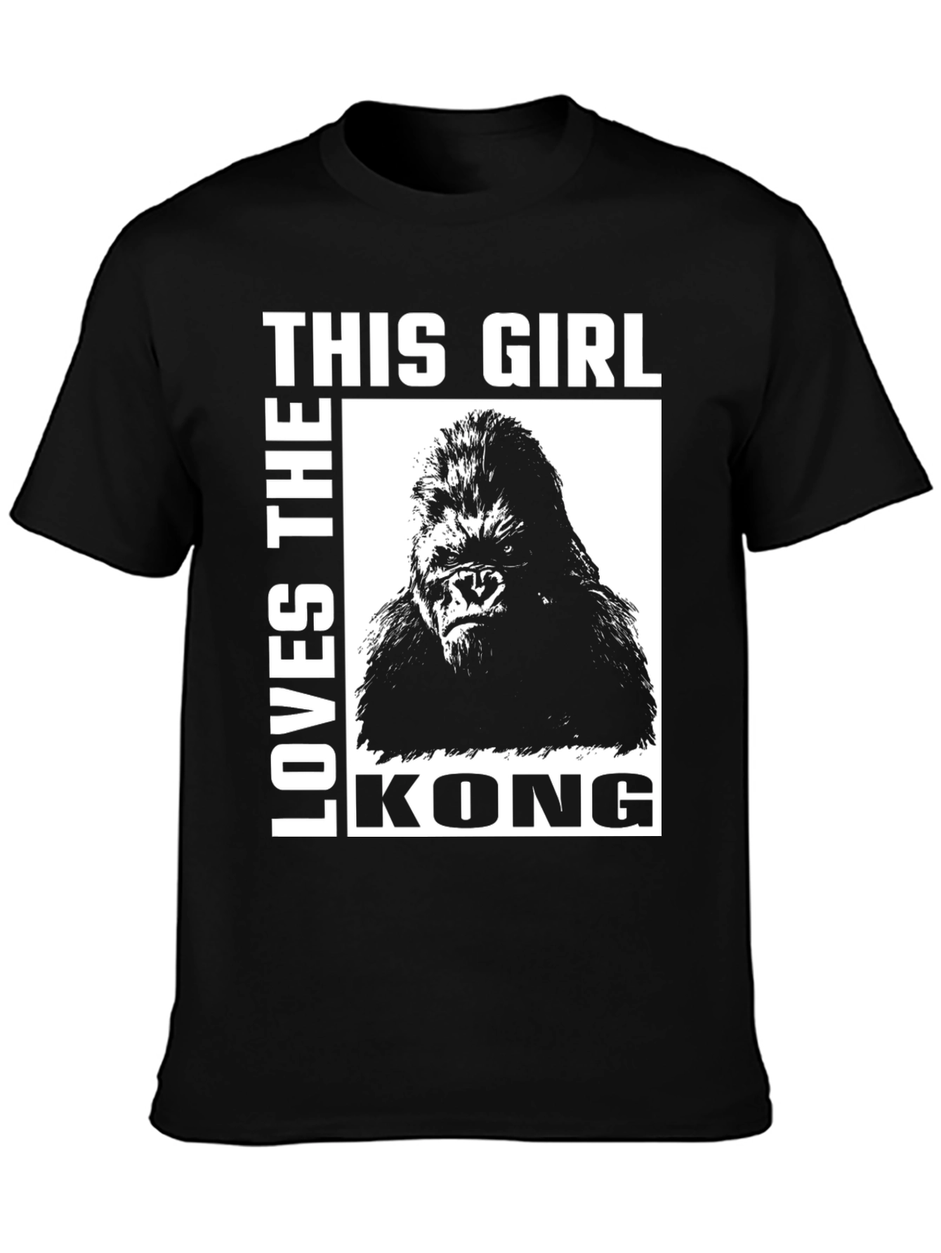 This Girl Loves The Kong T-Shirt