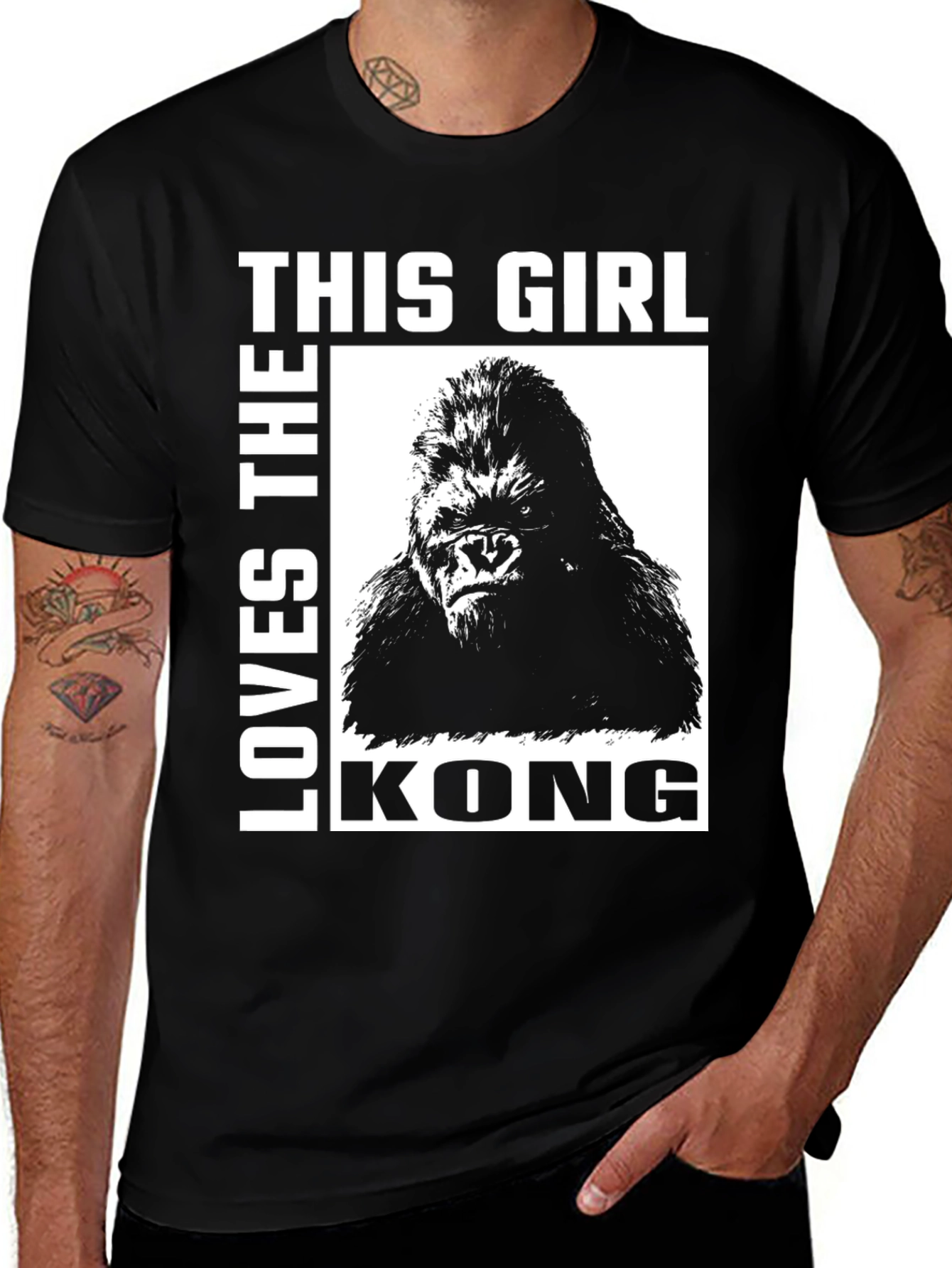This Girl Loves The Kong T-Shirt