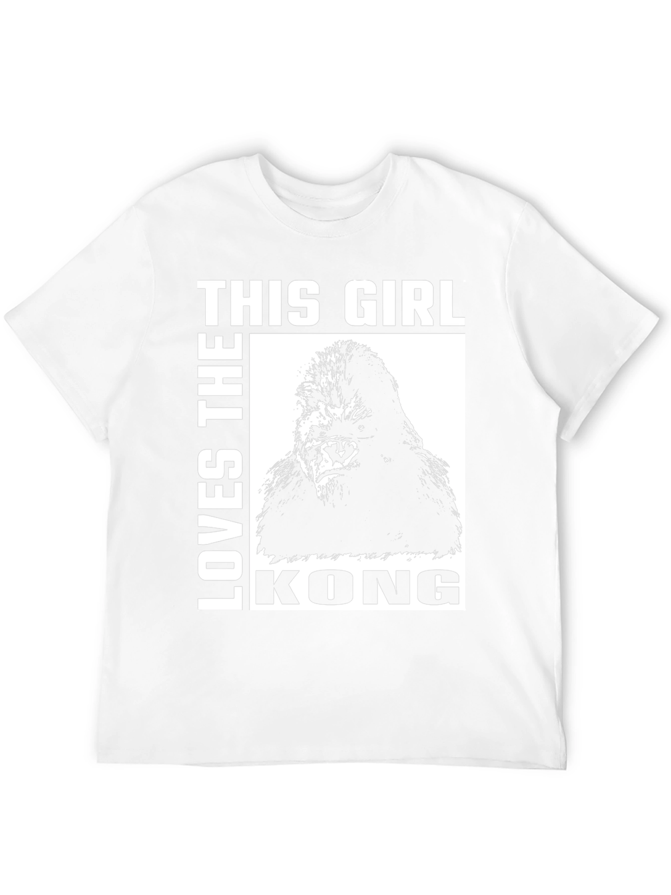 This Girl Loves The Kong T-Shirt