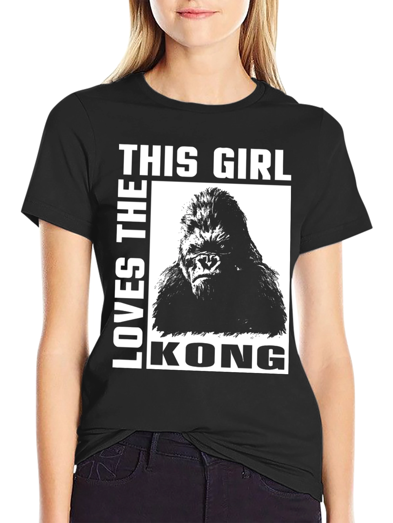This Girl Loves The Kong T-Shirt