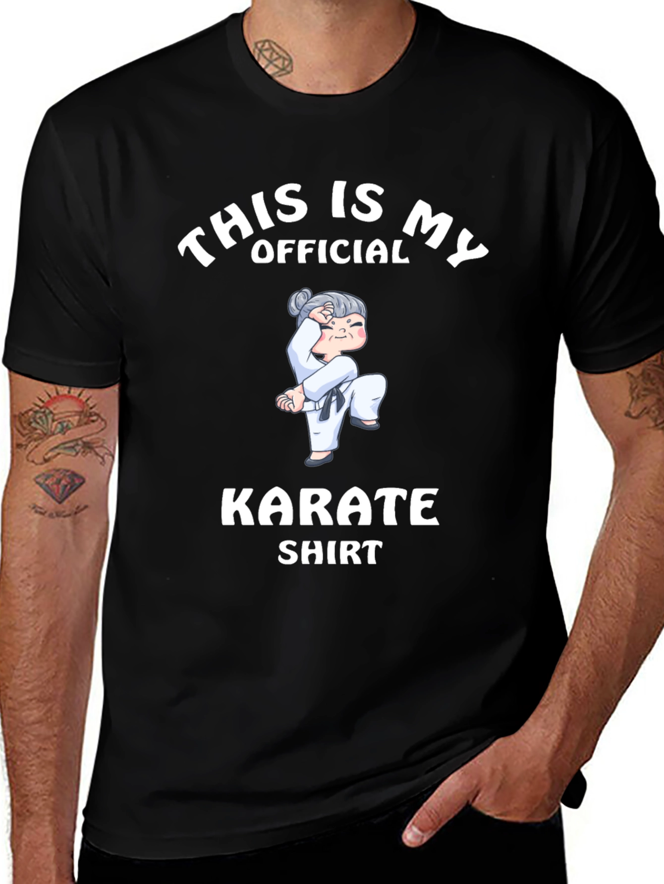 Official Karate Shirt Funny Martial Arts Tee