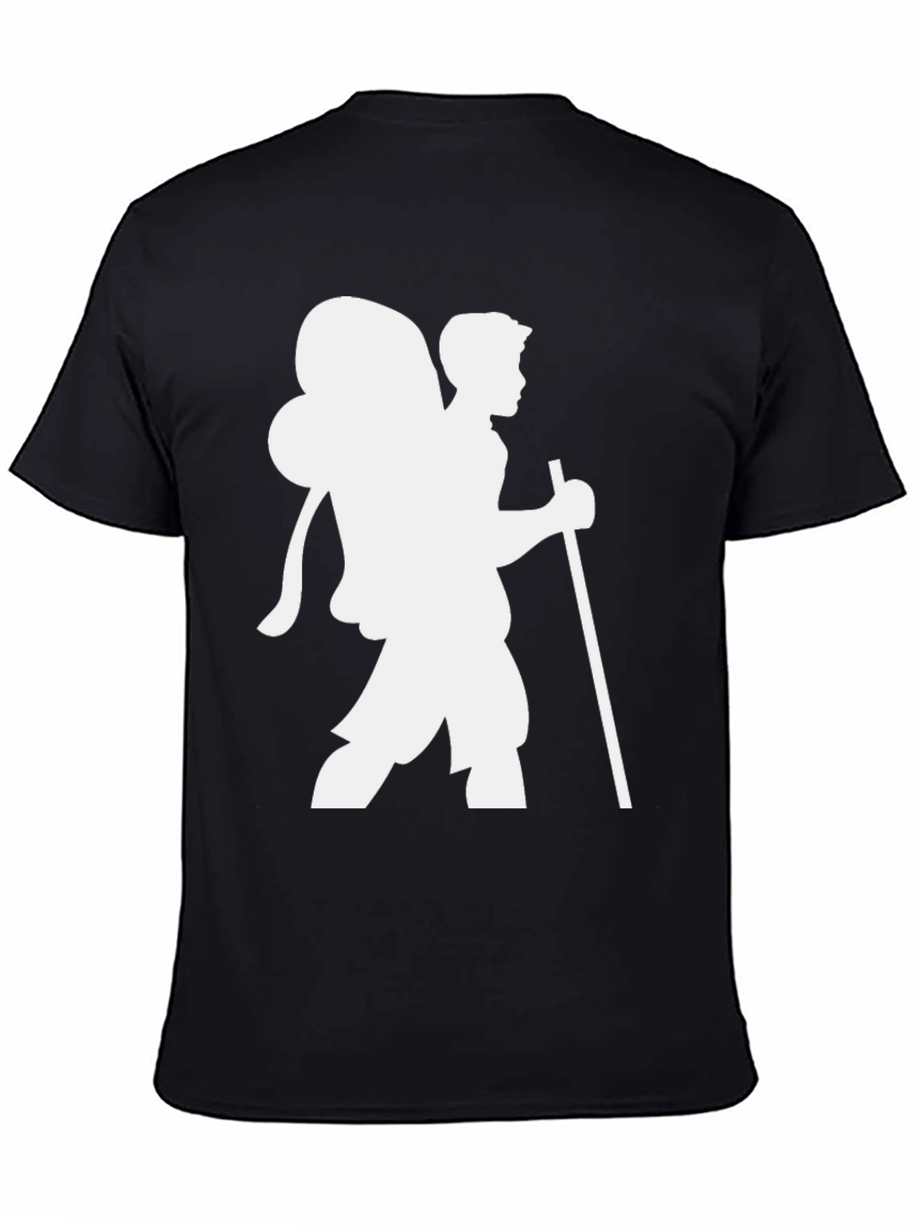 Hiking Silhouette Black T-Shirt
