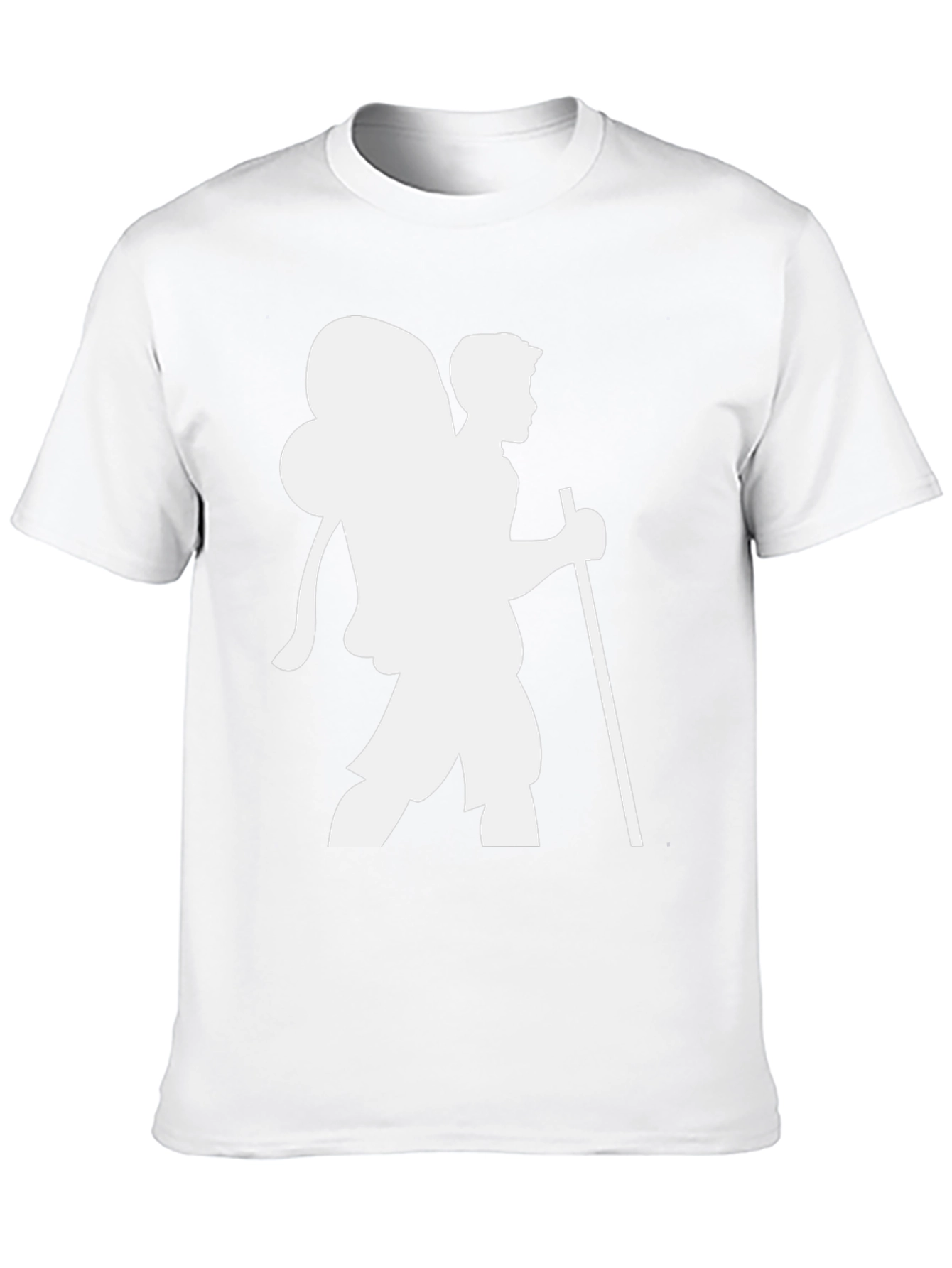 Hiking Silhouette Black T-Shirt