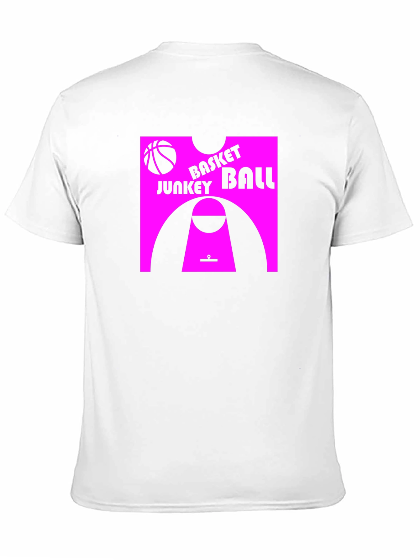 Basket Junkey Ball Graphic Tee - Black