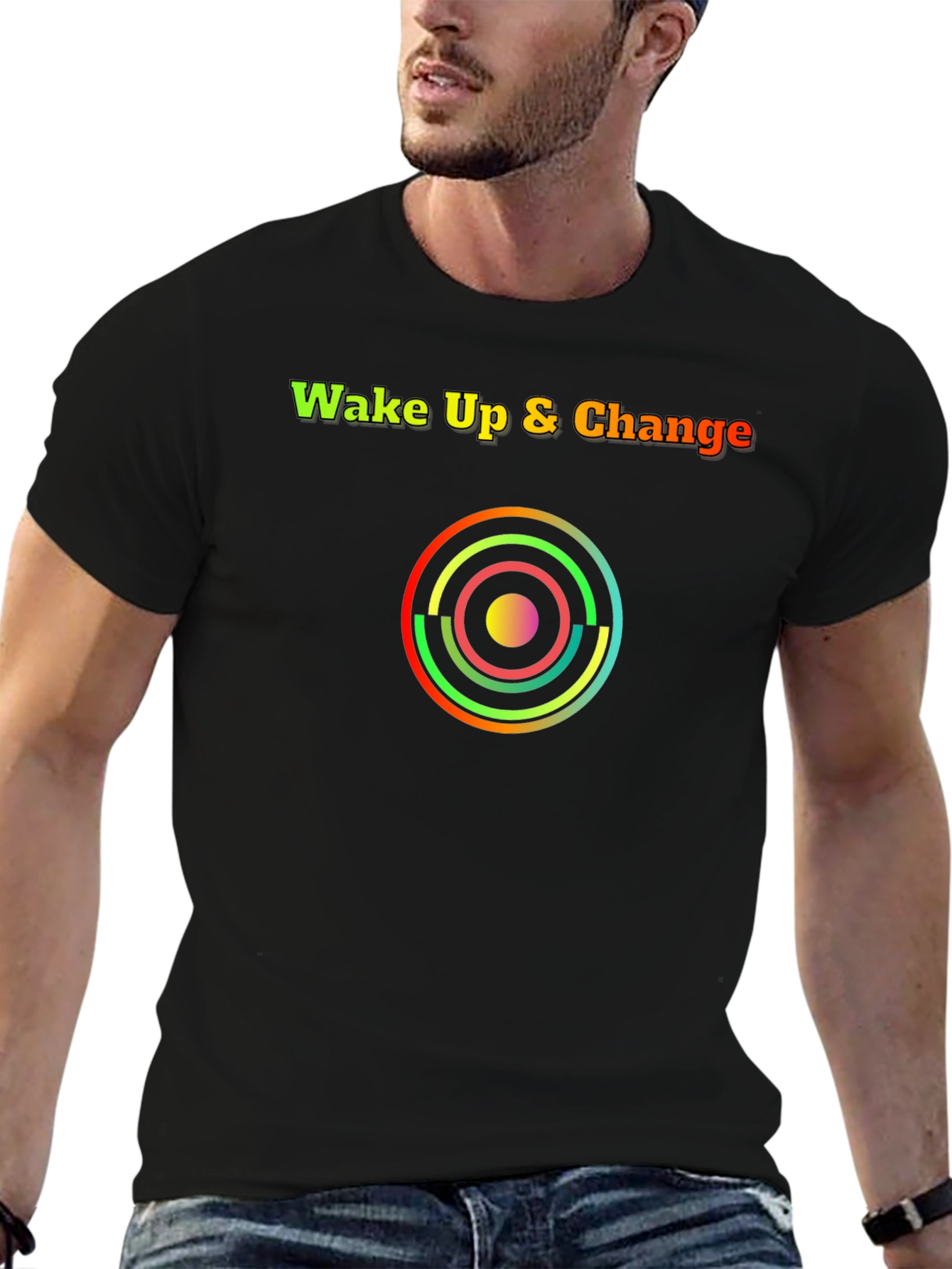 Wake Up & Change Graphic Tee