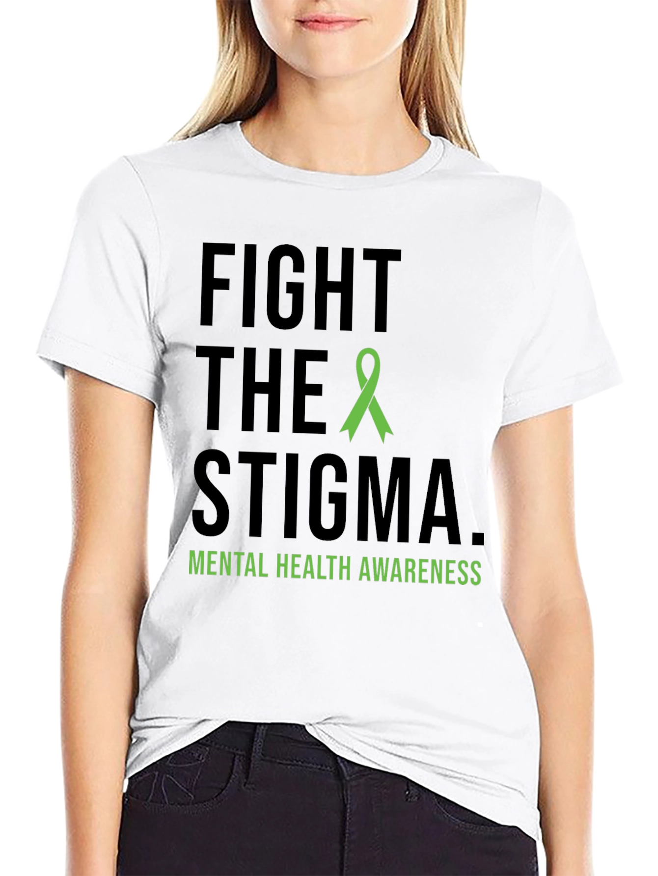 Fight The Stigma Mental Health Awareness T-Shirt