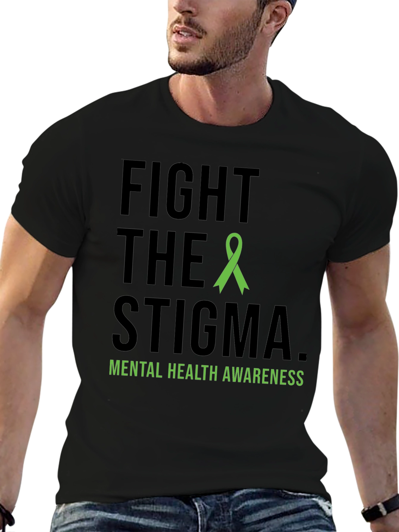 Fight The Stigma Mental Health Awareness T-Shirt