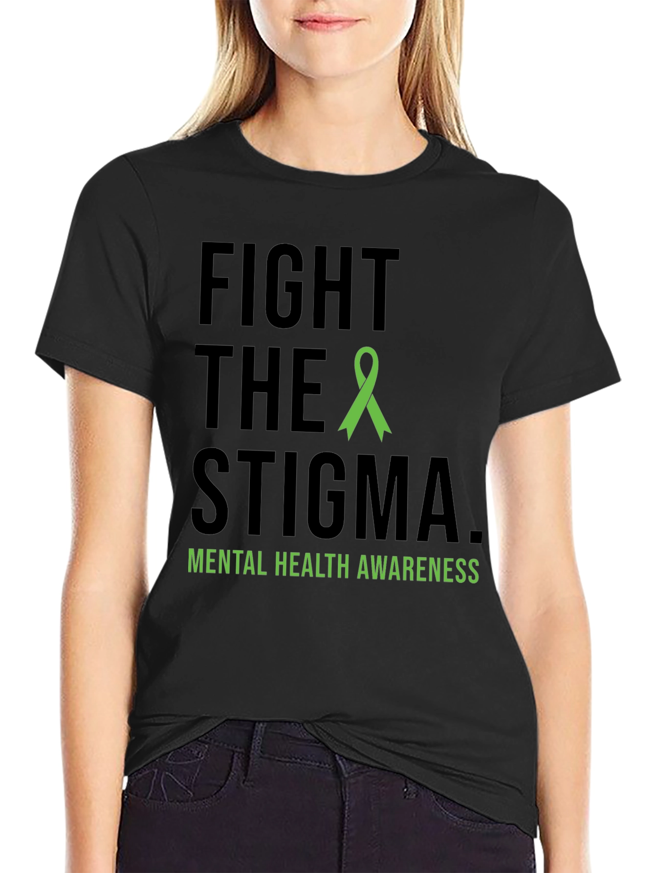 Fight The Stigma Mental Health Awareness T-Shirt