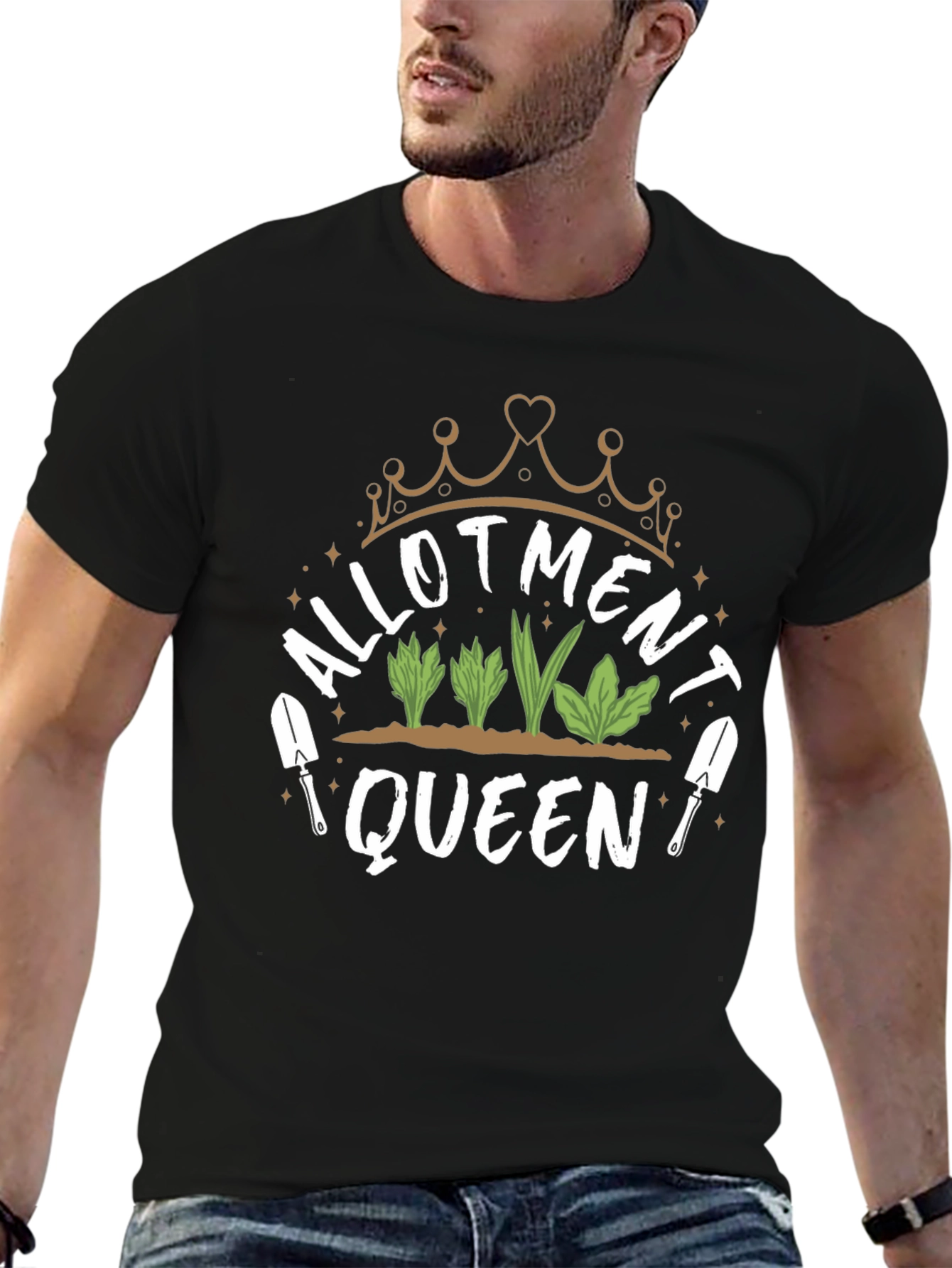 Allotment Queen T-Shirt - Gardening Tee