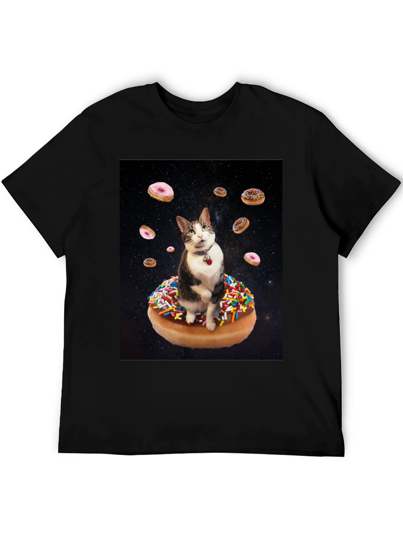 Cosmic Cat Donut T-Shirt