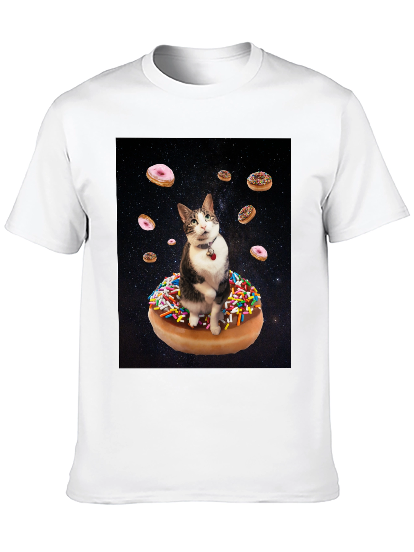 Cosmic Cat Donut T-Shirt
