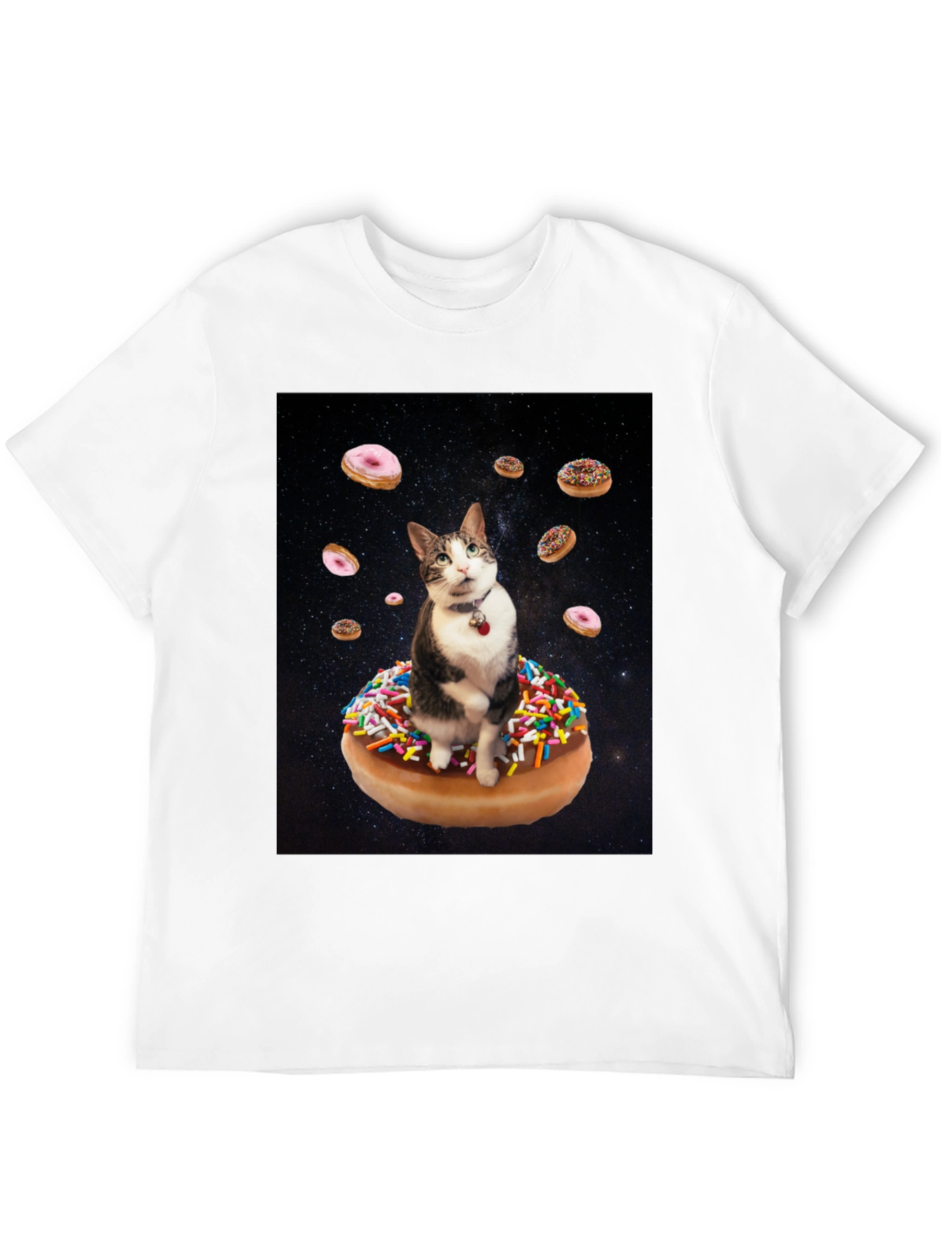 Cosmic Cat Donut T-Shirt
