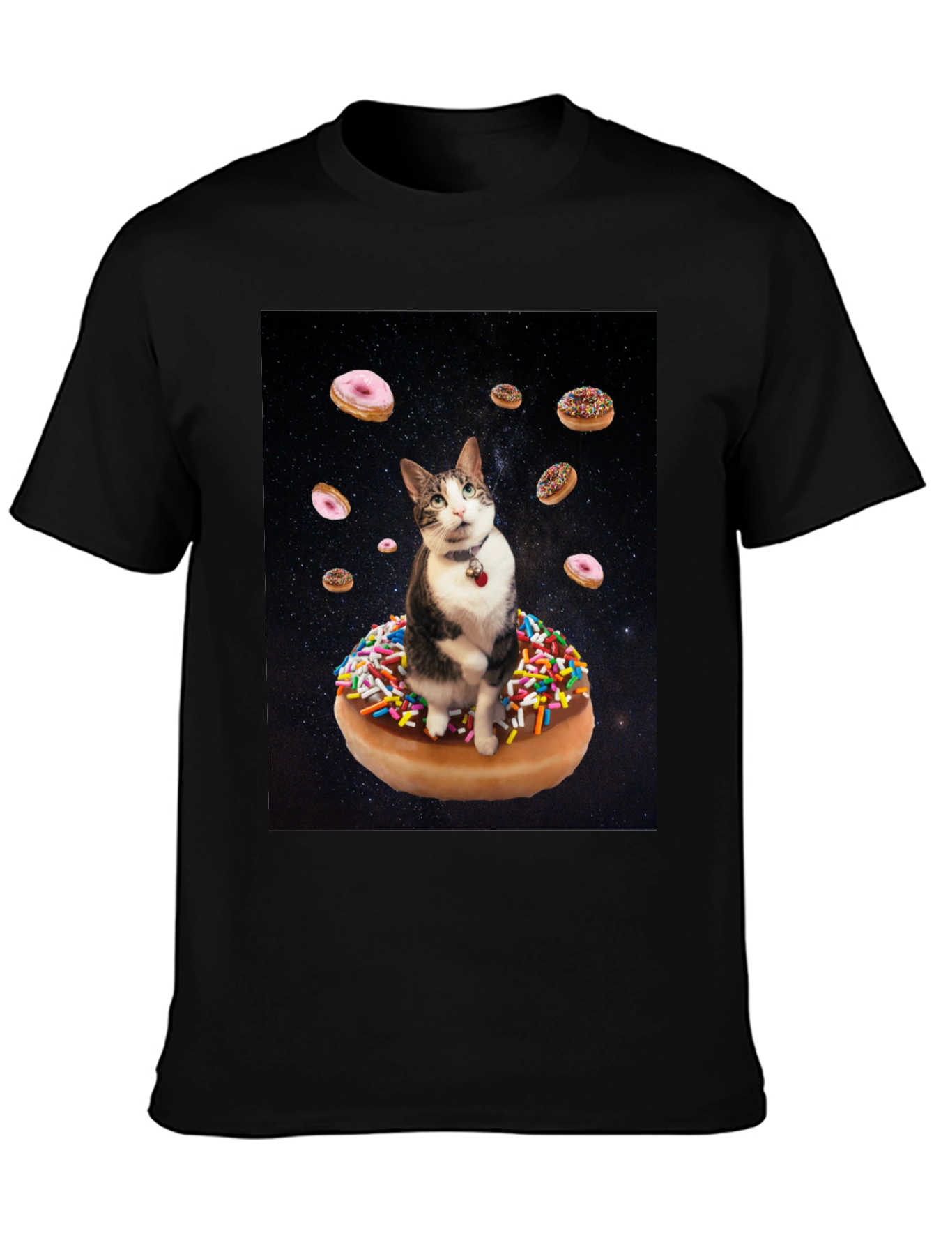 Cosmic Cat Donut T-Shirt